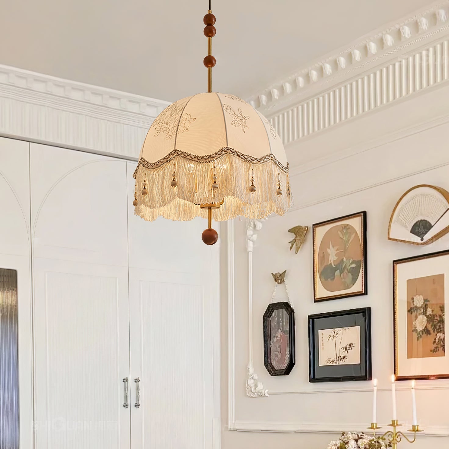 Iltalaris Unique Elegance Fringe Pendant Lamp - Letslighting