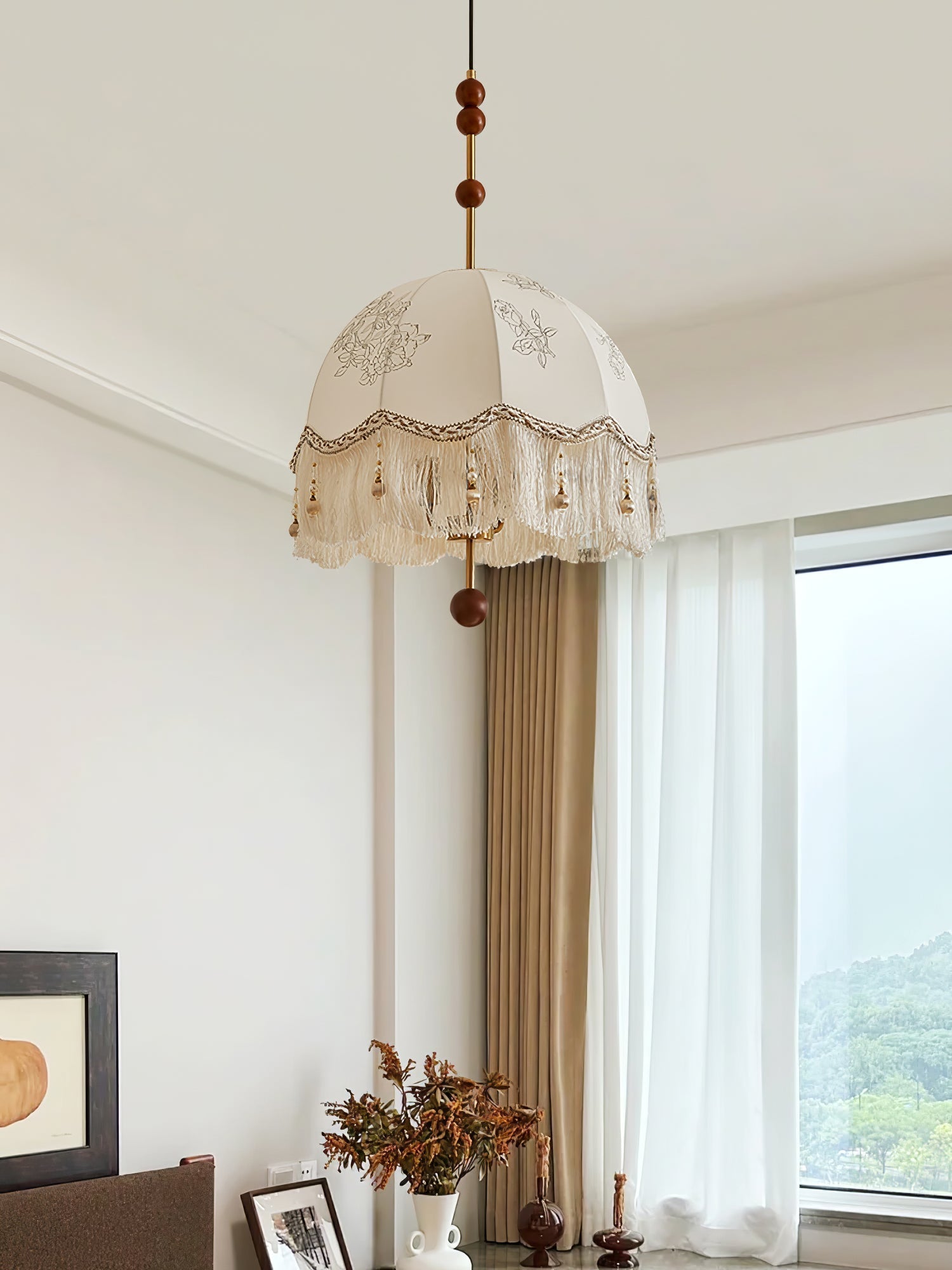 Iltalaris Unique Elegance Fringe Pendant Lamp - Letslighting