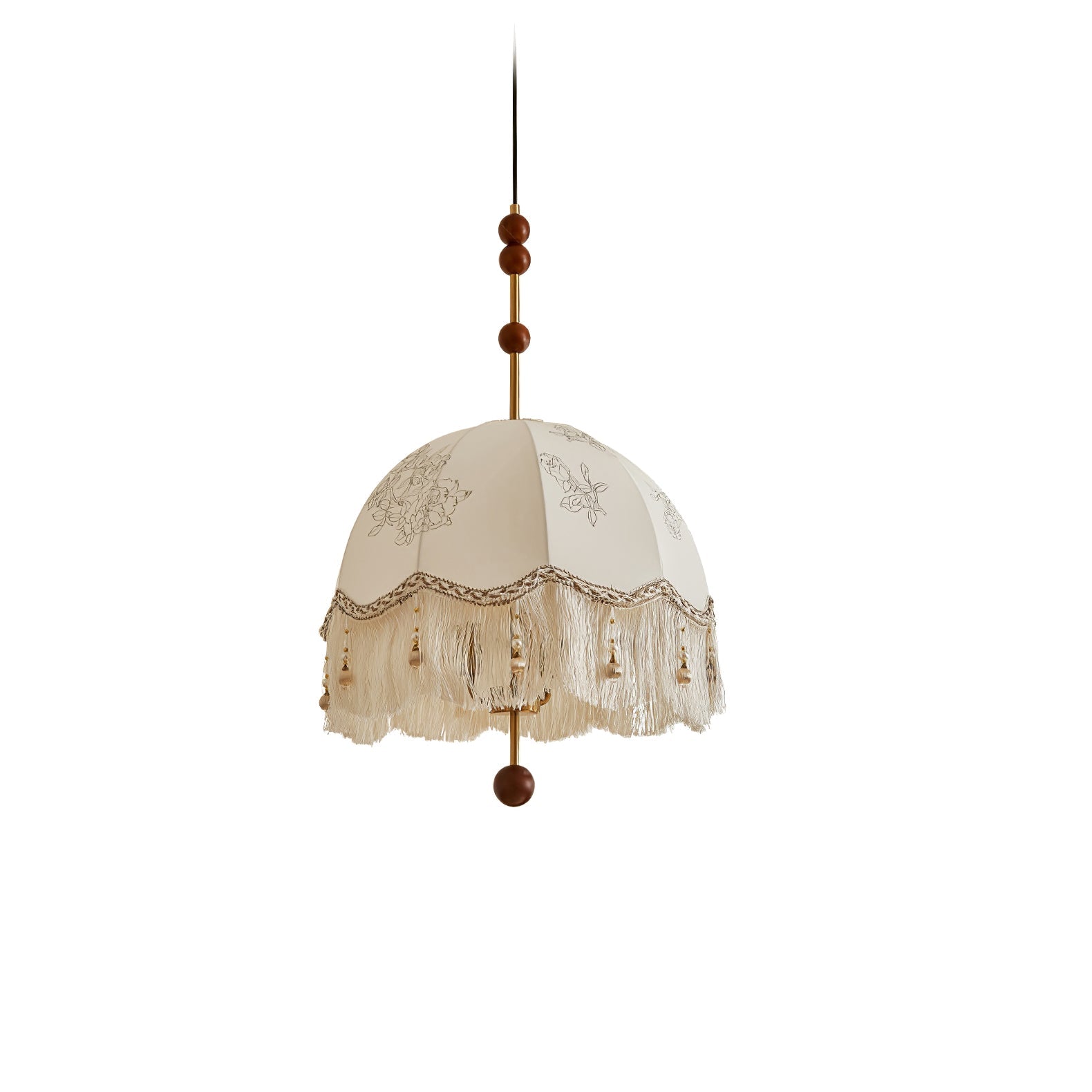 Iltalaris Unique Elegance Fringe Pendant Lamp - Letslighting