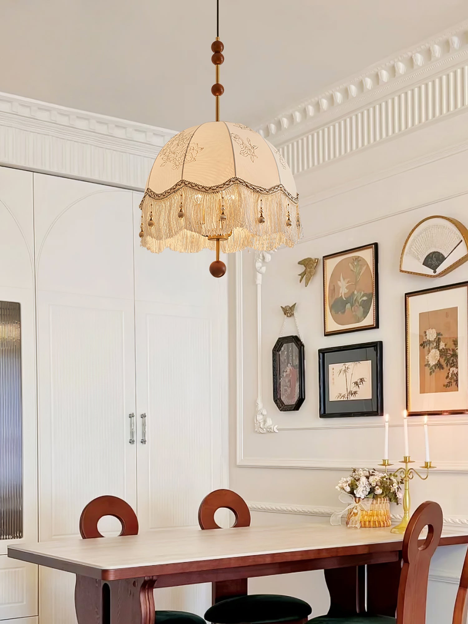 Iltalaris Unique Elegance Fringe Pendant Lamp - Letslighting