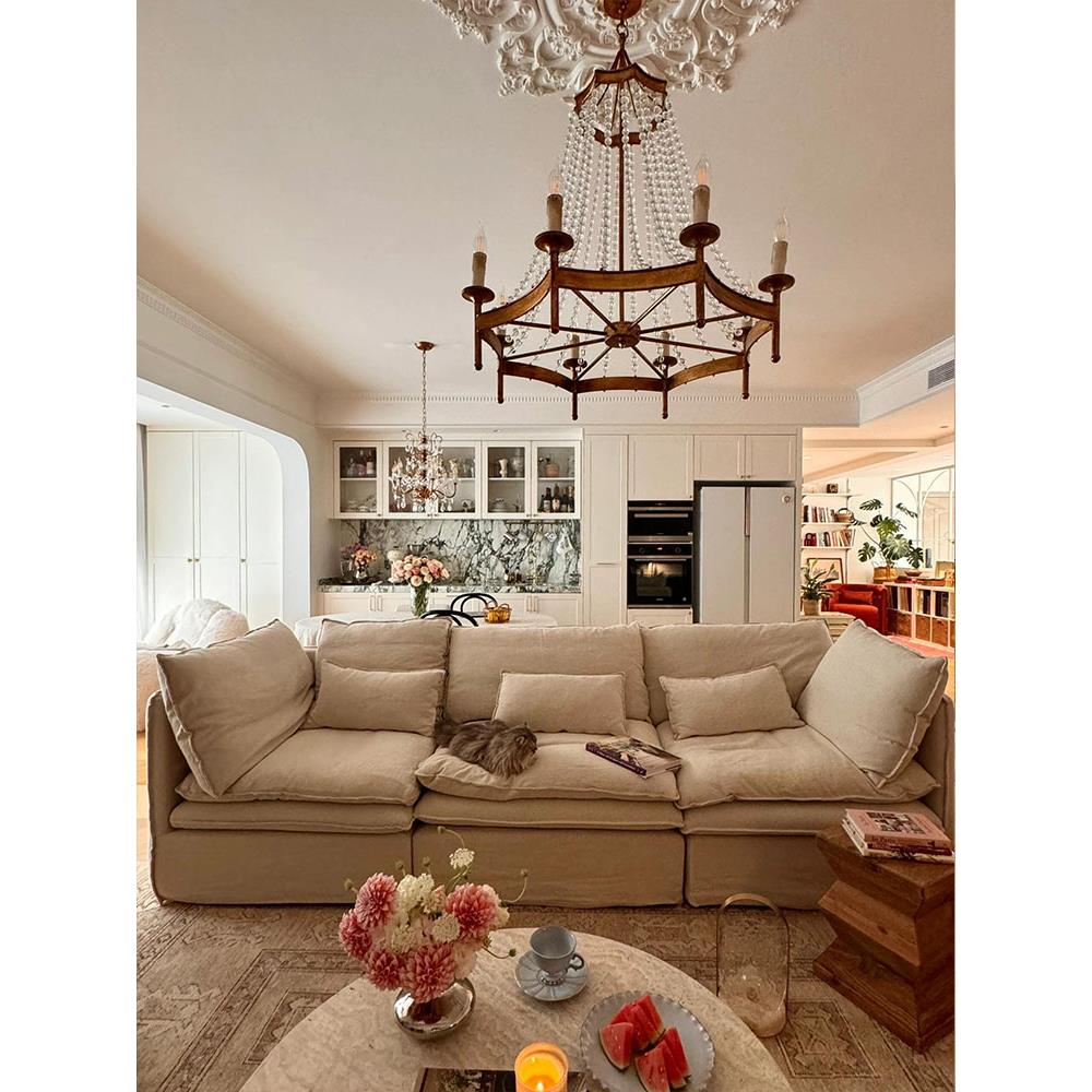 Zavela Postmodern Luxury Bead Crystal Chandelier - Letslighting