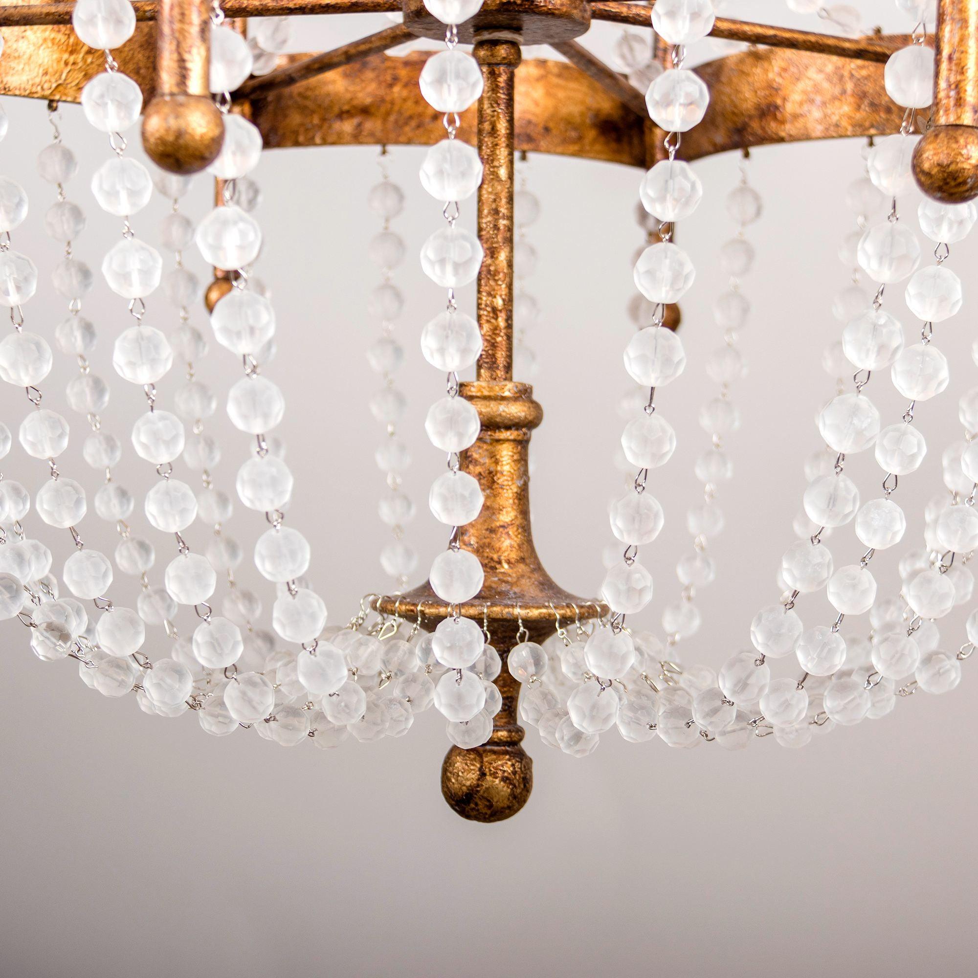 Zavela Postmodern Luxury Bead Crystal Chandelier - Letslighting
