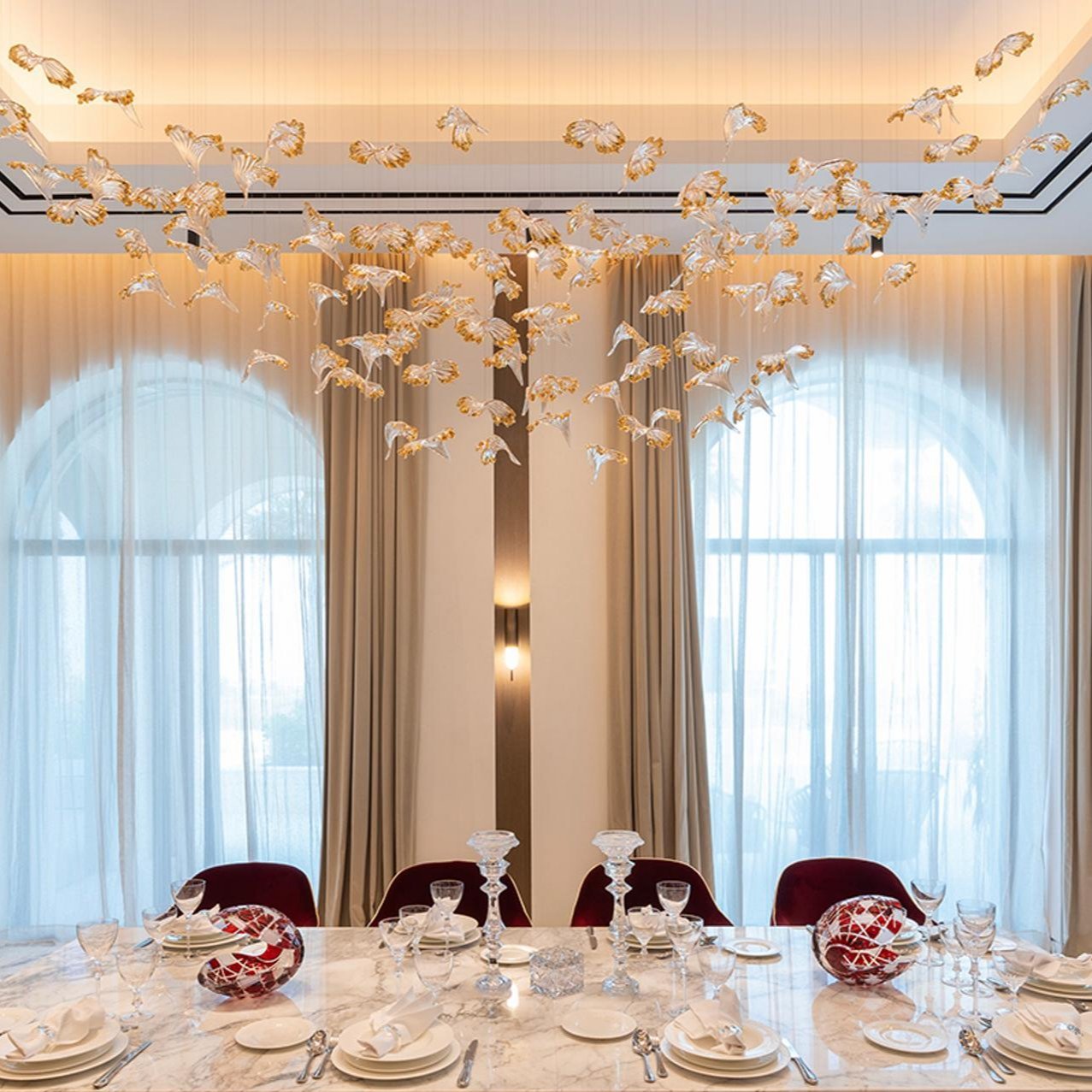 Citalora Crystal Cluster Pendant Light Chandelier - Letslighting