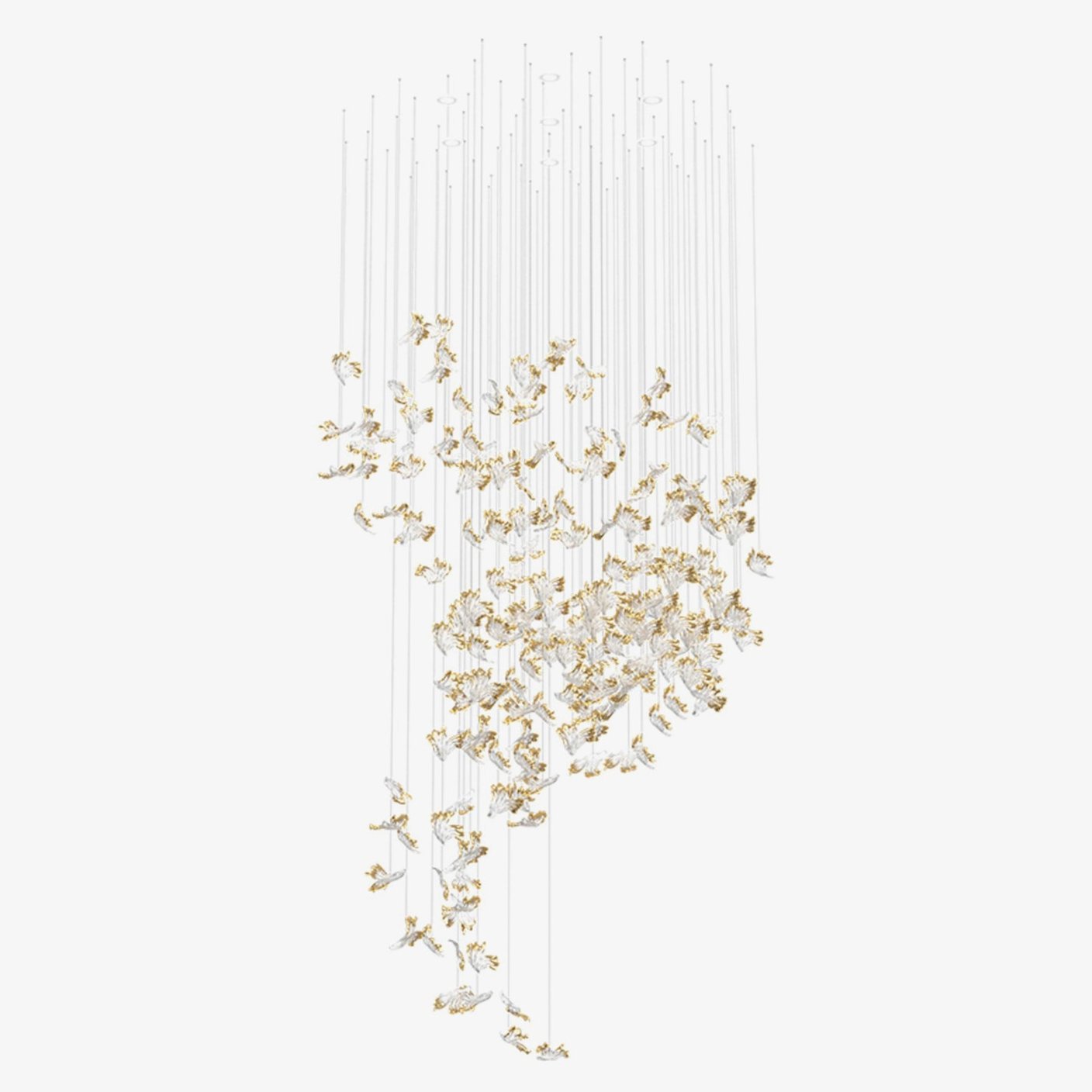 Citalora Crystal Cluster Pendant Light Chandelier - Letslighting