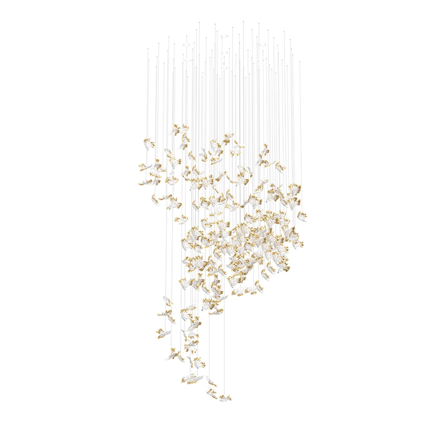 Citalora Crystal Cluster Pendant Light Chandelier - Letslighting