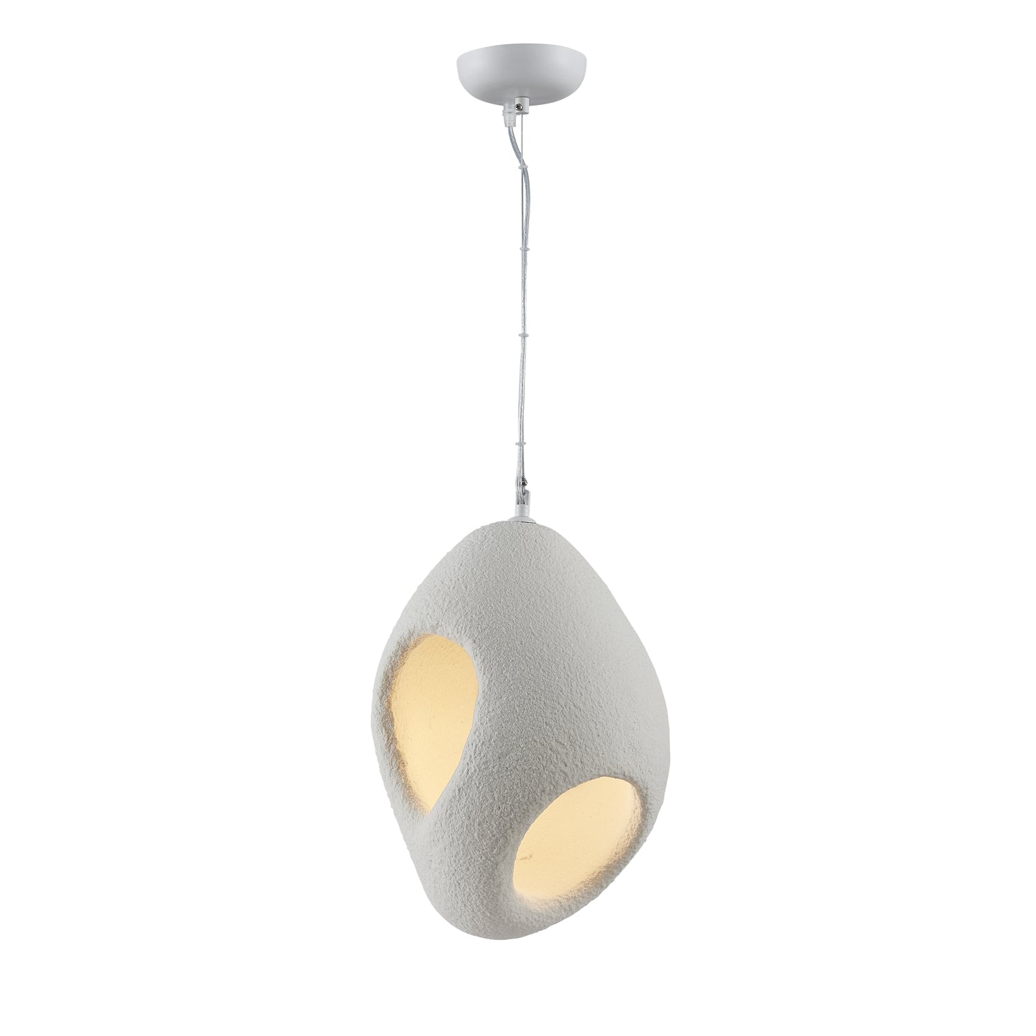 Zavelyra Textured Resin Pendant Light - Letslighting