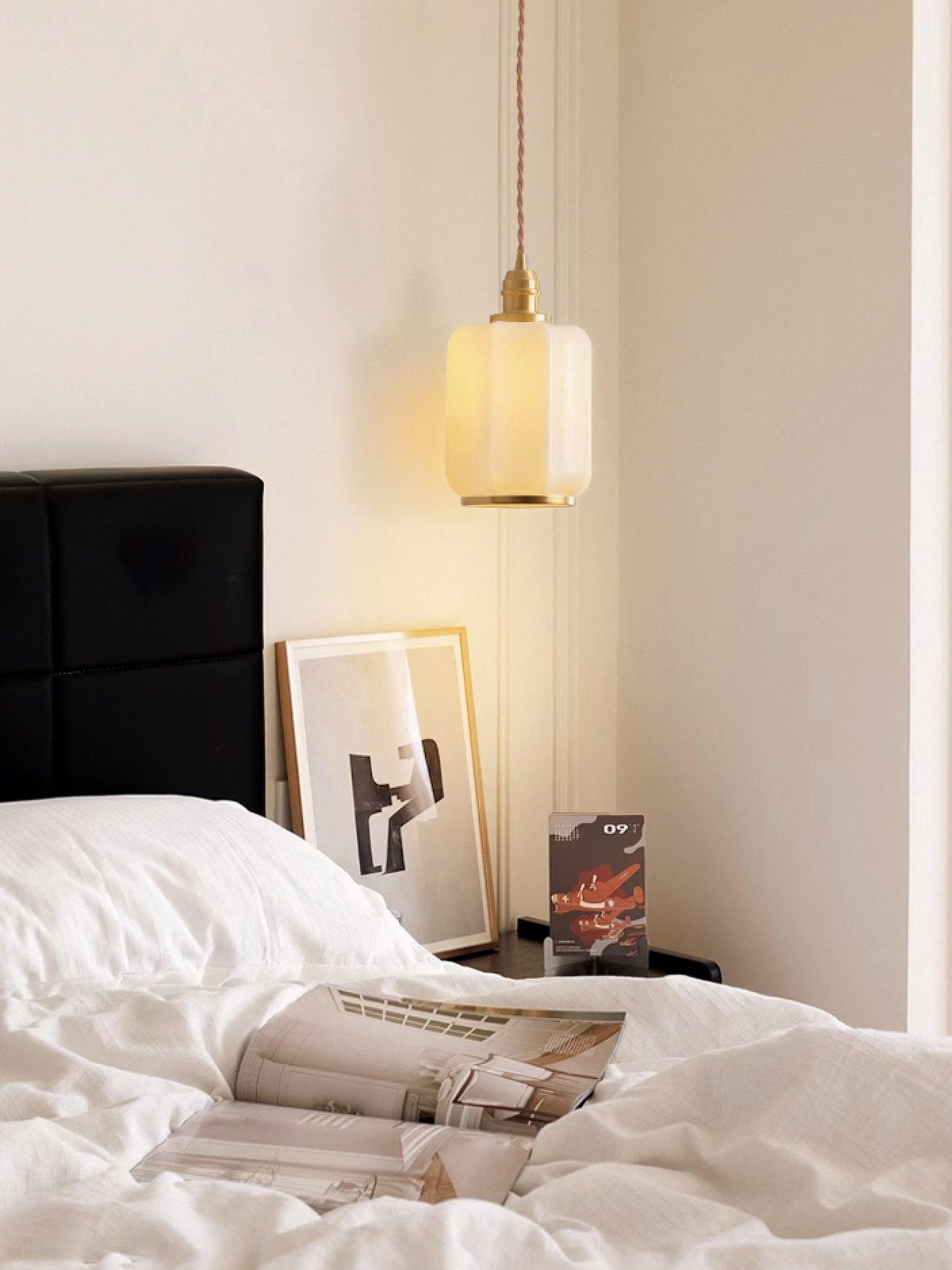 Lume Brass Vintage Pendant Light - Letslighting