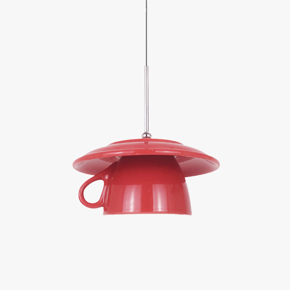 Valentina Modern Cup Ceramic LED Pendant Light Bedroom - Letslighting
