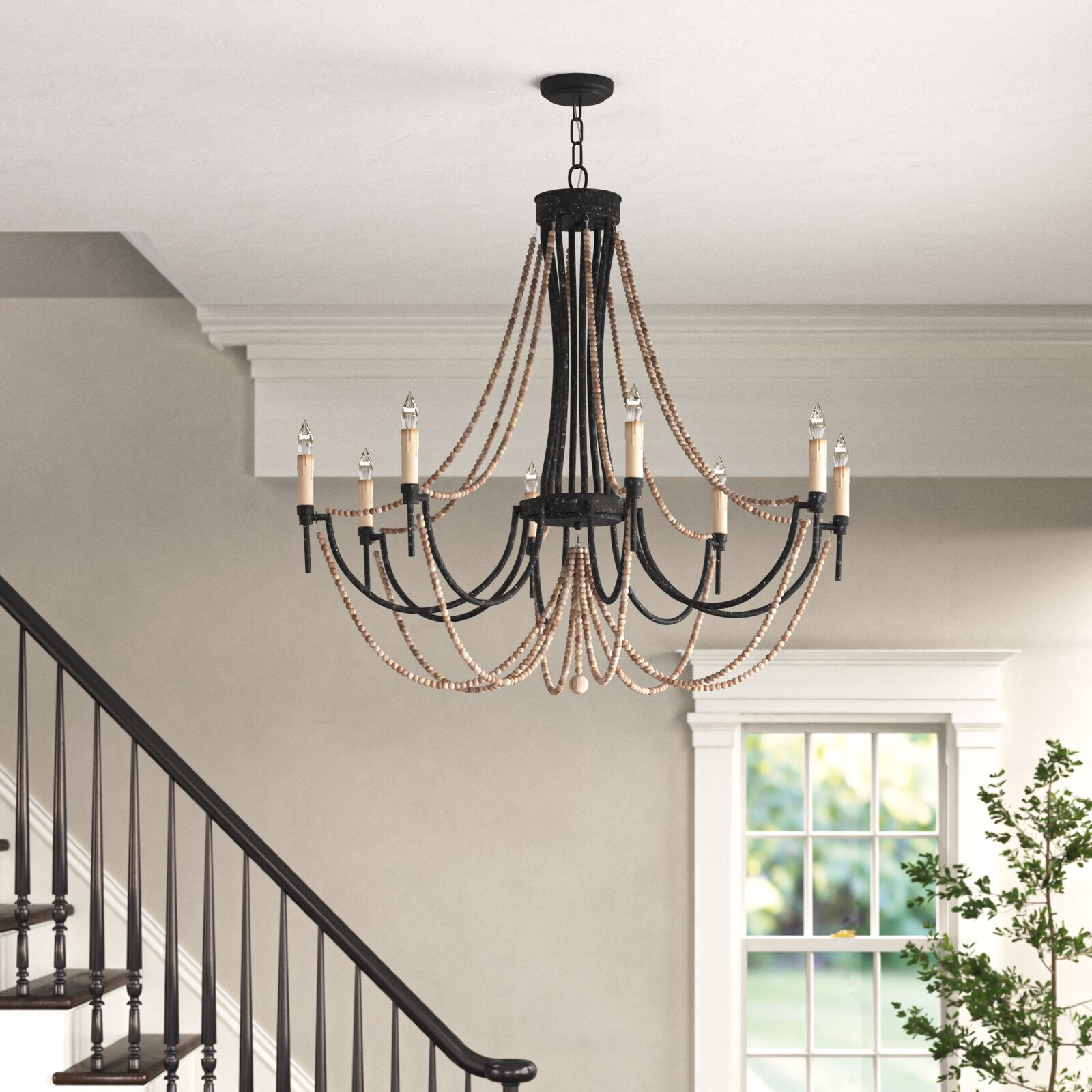 Nyraeyra Vintage Industrial Percy Chandelier - Letslighting