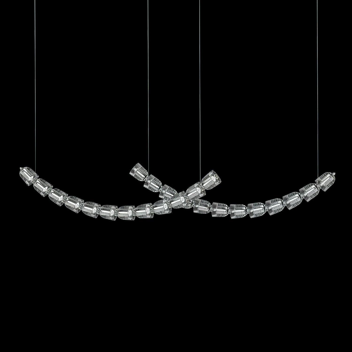 Cascade Modern Acrylic Chandelier - Letslighting