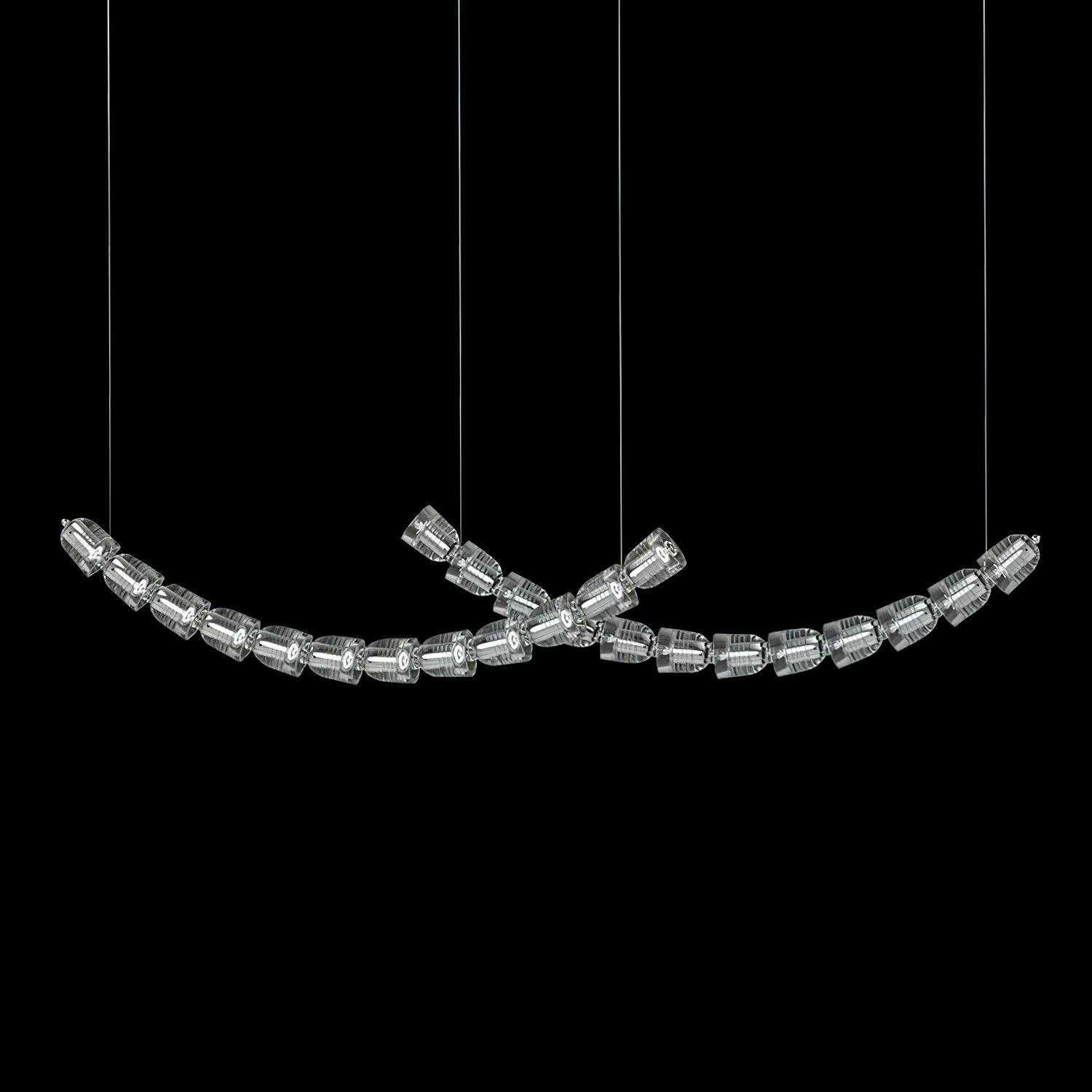 Cascade Modern Acrylic Chandelier - Letslighting