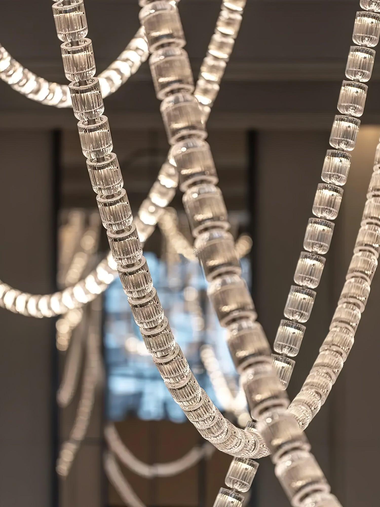 Nysilisra Luxe Crystal Pendant Light - Letslighting