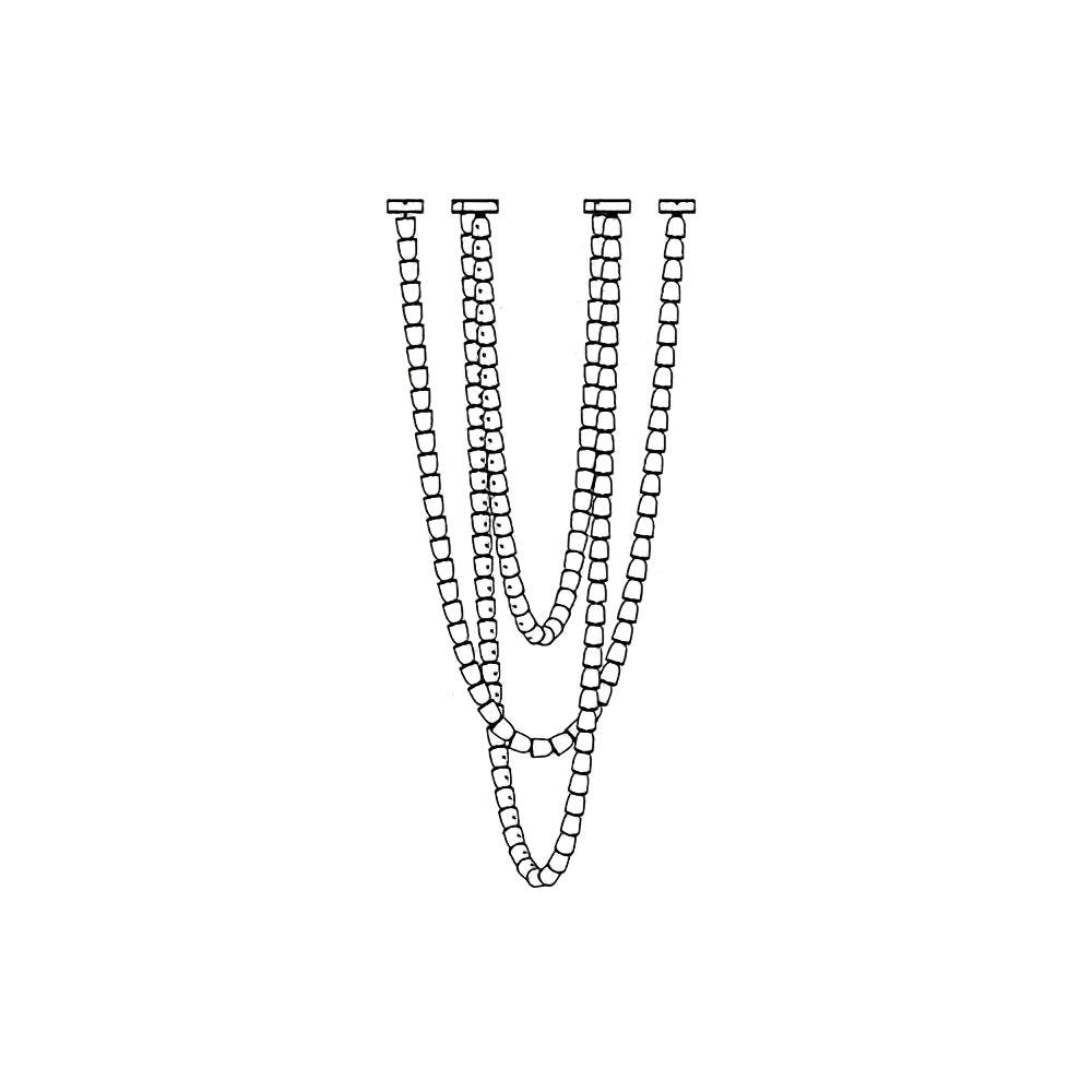 Lustra Chandelier Chrome Interlacing Crystal Lines - Letslighting