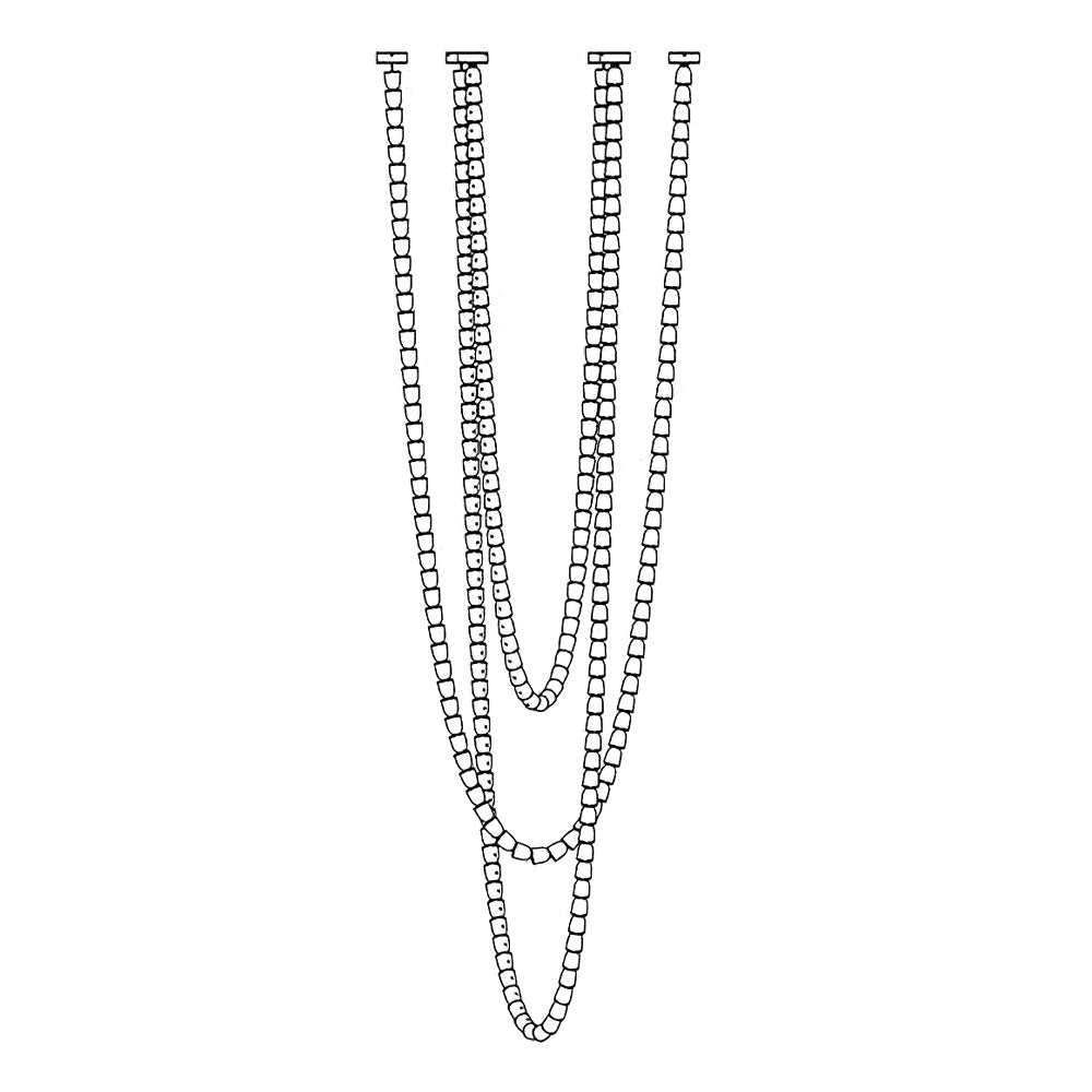 Lustra Chandelier Chrome Interlacing Crystal Lines - Letslighting