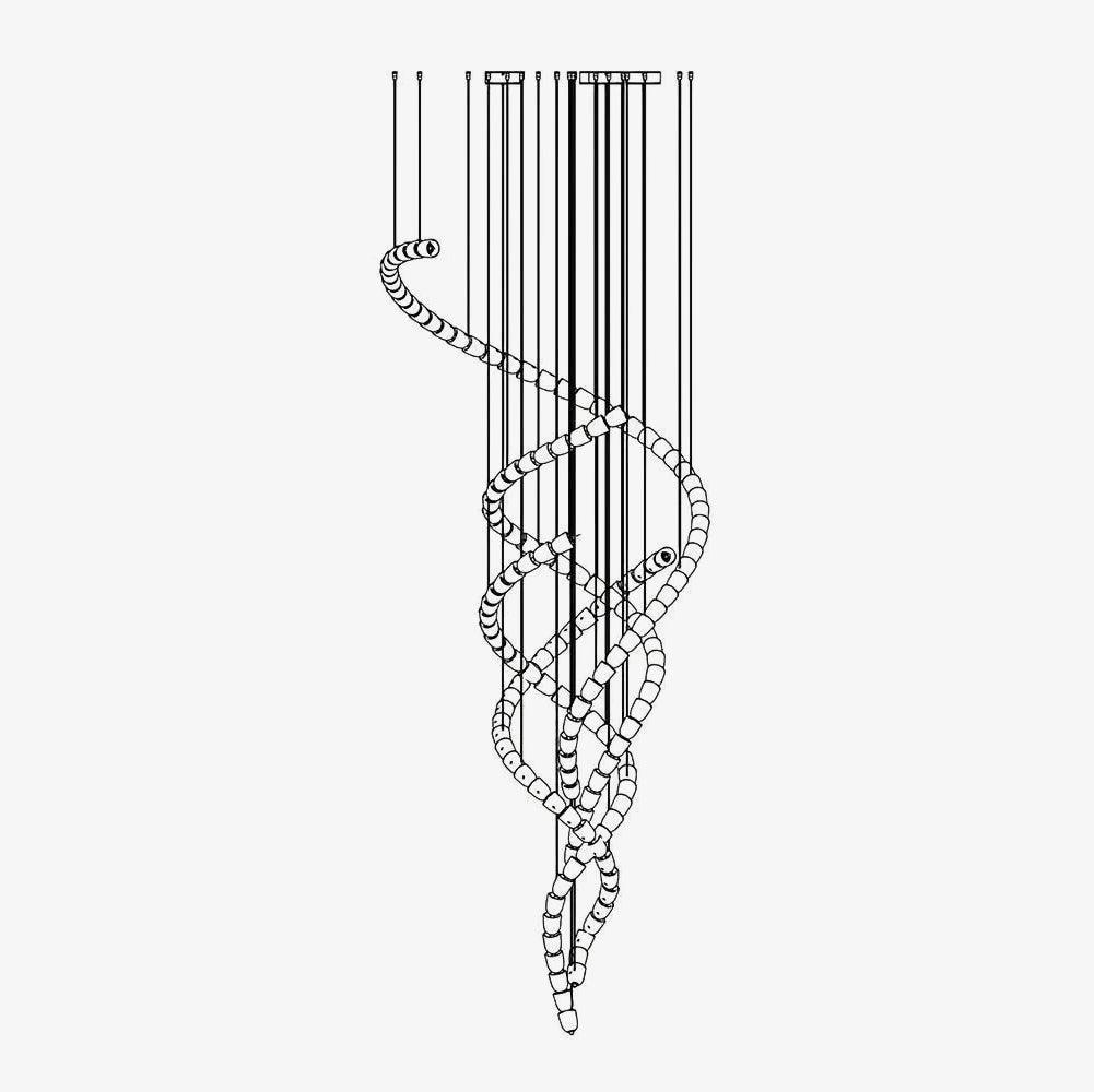 Cavenira Art Deco Crystal Chandelier - Letslighting