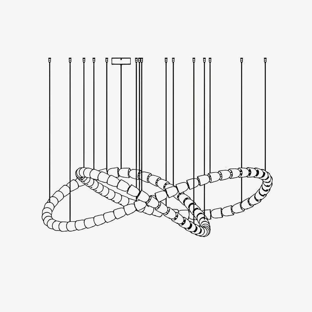 Nysilisra Luxe Crystal Pendant Light - Letslighting