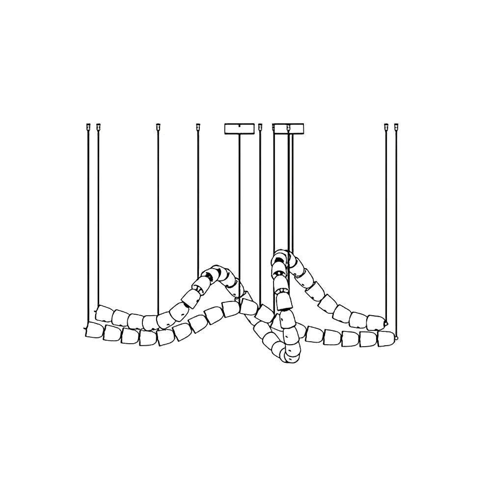 Zevenila Modern Acrylic Chandelier - Letslighting
