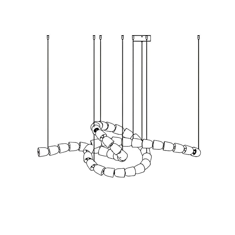 Zemirisra Modern Acrylic Chandelier - Letslighting