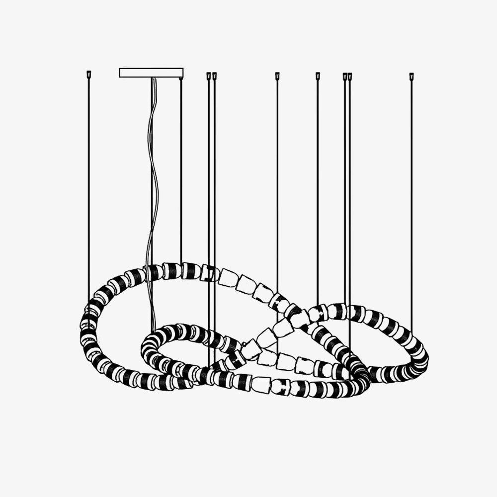 Myvenarae Modern LED Chandelier - Letslighting