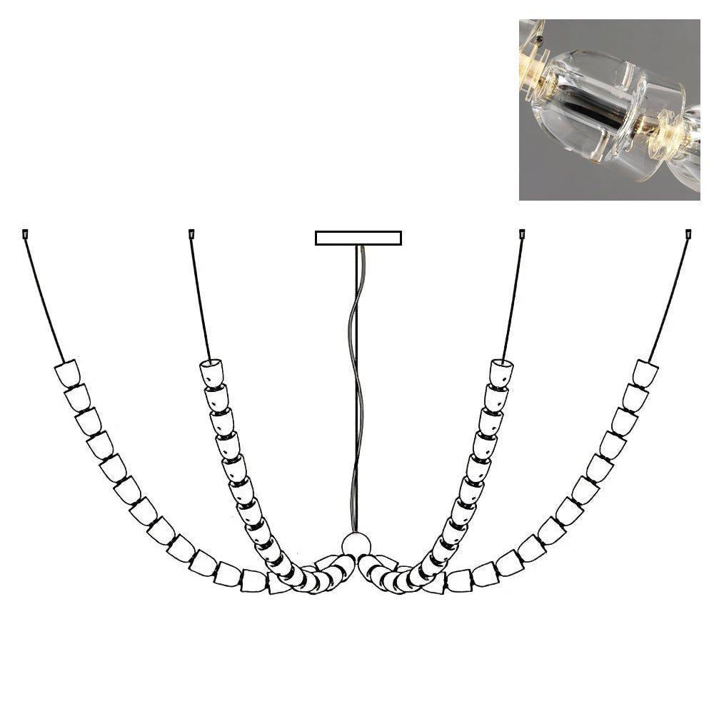 Vivaryra Modern LED Chandelier - Letslighting