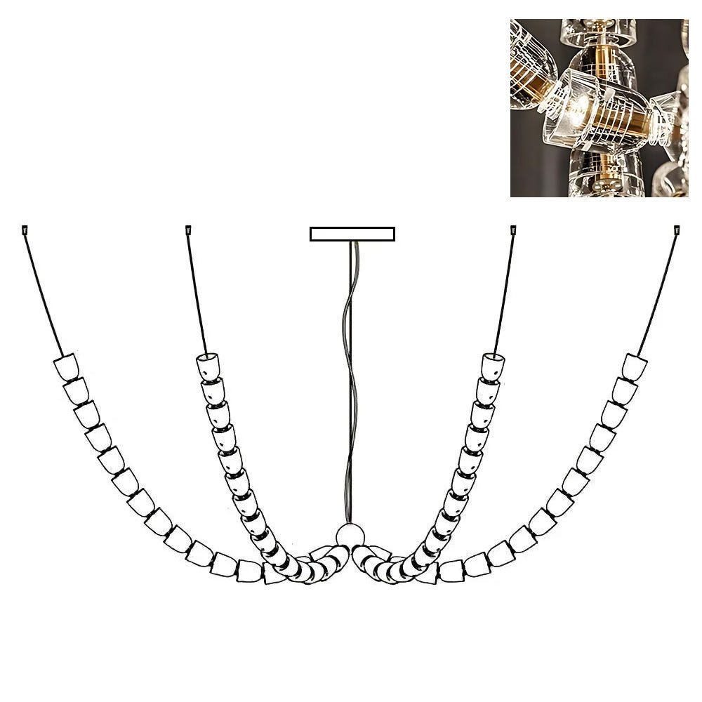Vivaryra Modern LED Chandelier - Letslighting