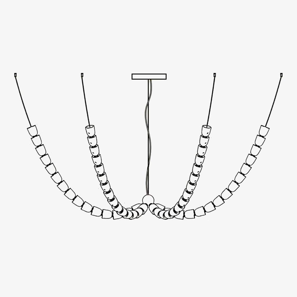 Vivaryra Modern LED Chandelier - Letslighting
