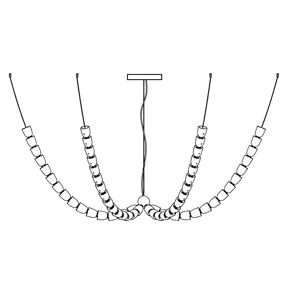Vivaryra Modern LED Chandelier - Letslighting
