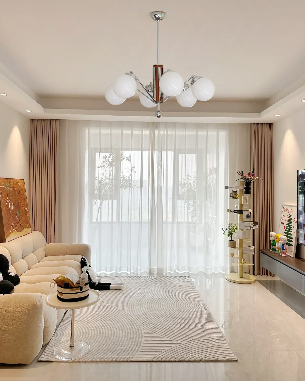 Orina Chandelier Mid-century - Letslighting