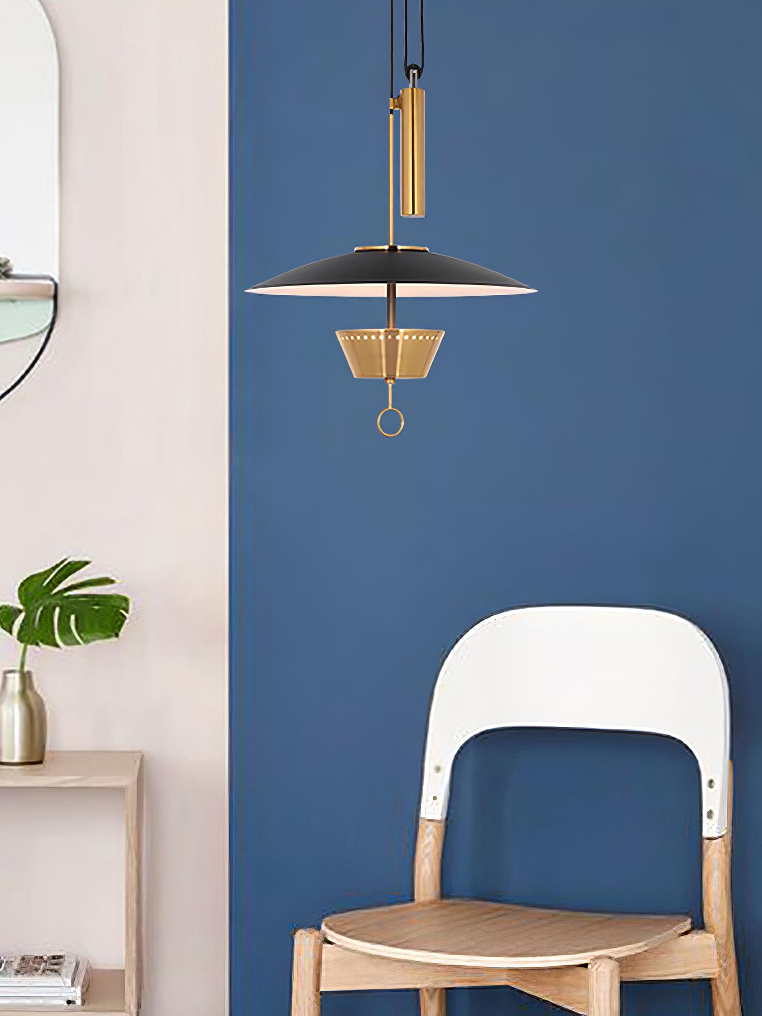 Lustra Chandelier Retro Brass - Letslighting