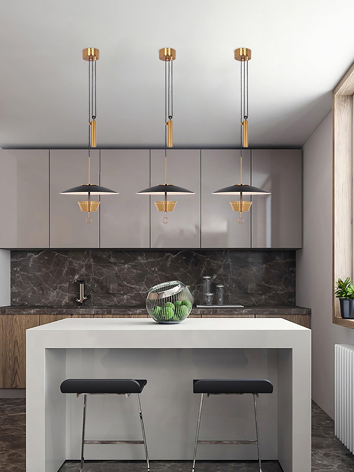 Lustra Chandelier Retro Brass - Letslighting
