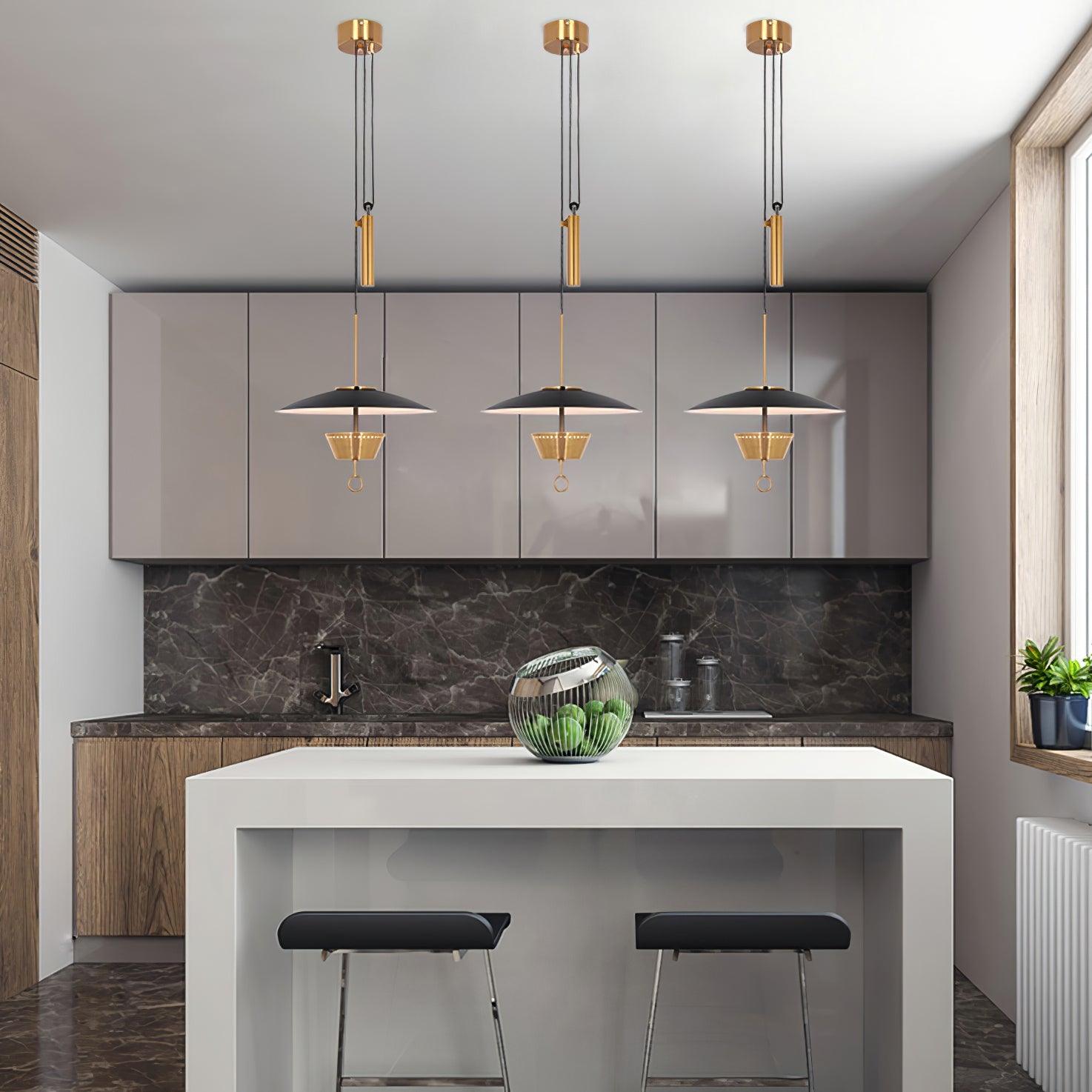Lustra Chandelier Retro Brass - Letslighting