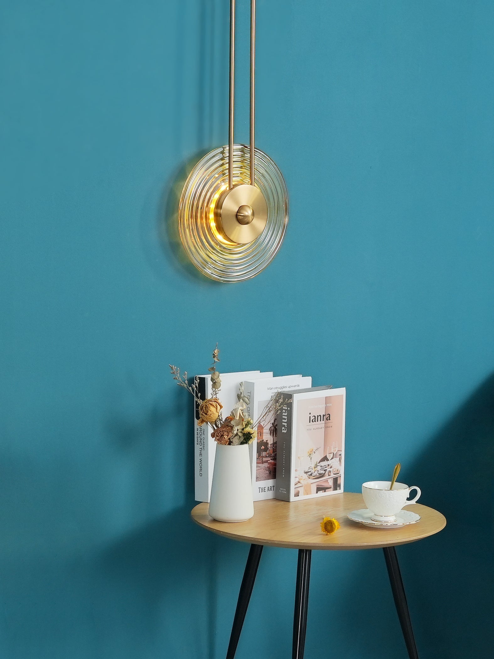 Gaia Wall Lamp Sculptural Geometry - Letslighting