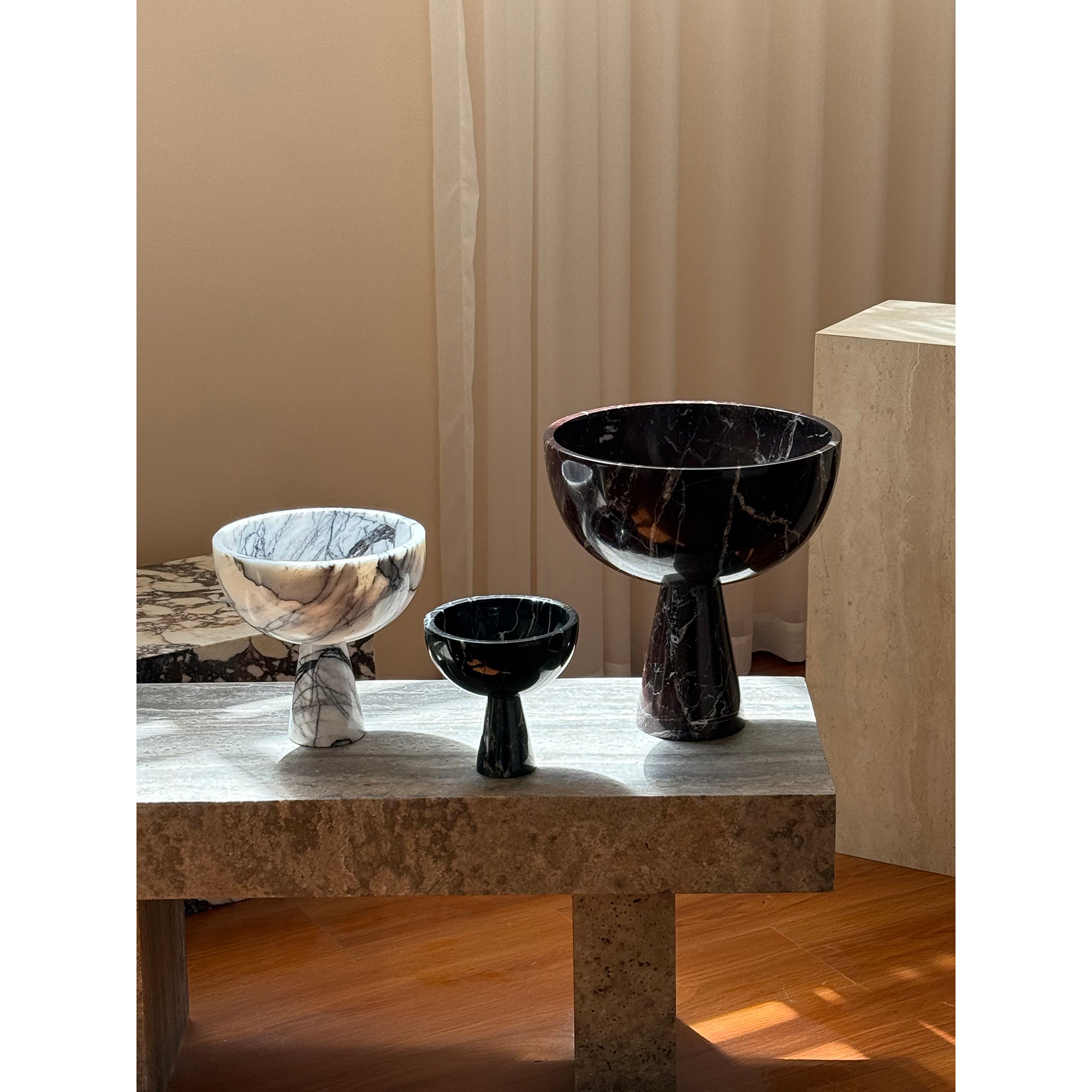 Nydoriel Modern Minimalist Marble Fruit Plate Accessories - Letslighting