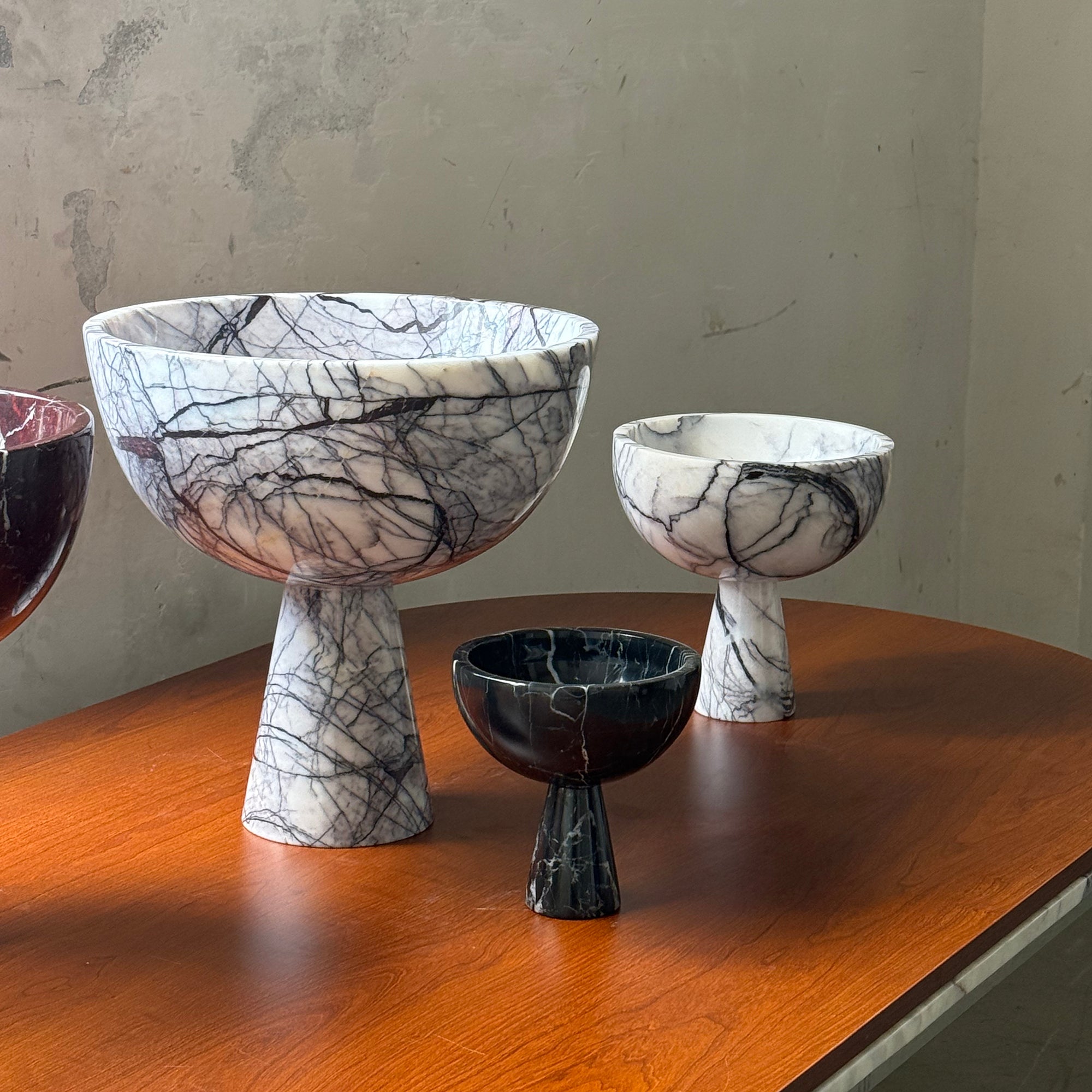 Nydoriel Modern Minimalist Marble Fruit Plate Accessories - Letslighting