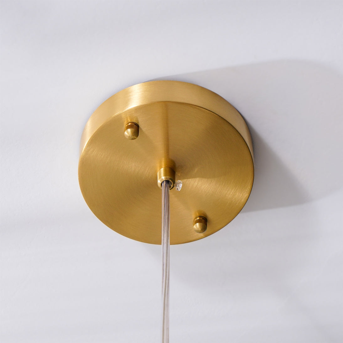 Goose Pendant Lamp Alabaster Brass Sophistication - Letslighting