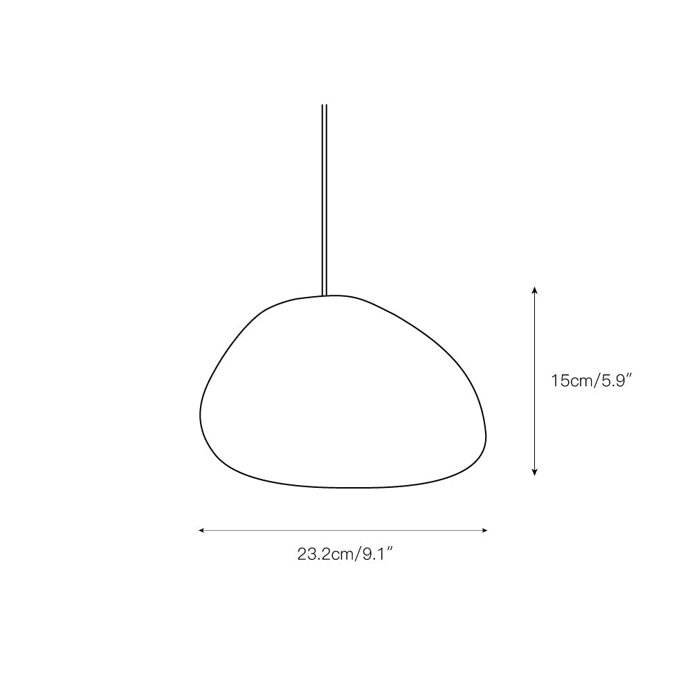 Codoriel Modern Minimalist Brass Alabaster Pendant Light - Letslighting