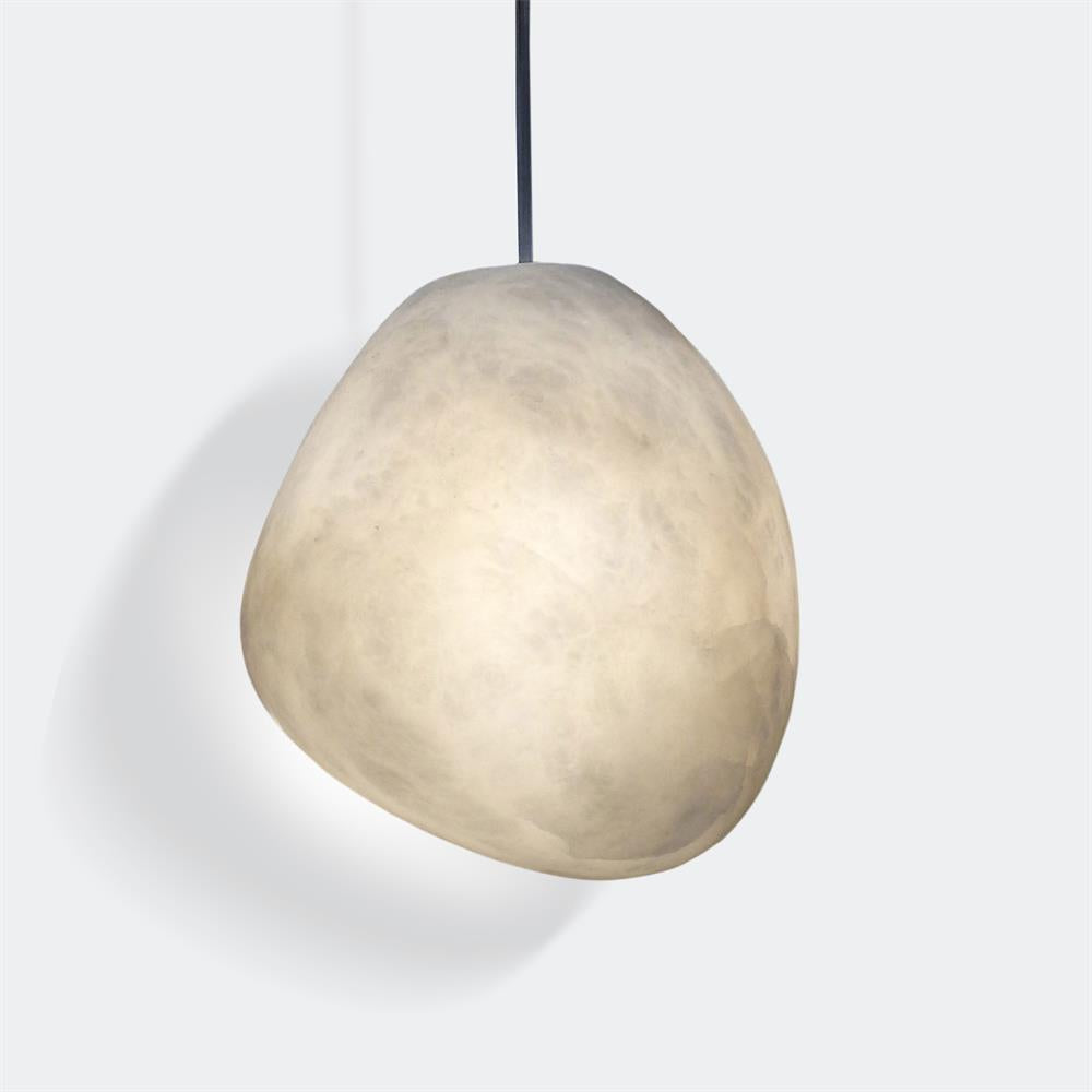 Codoriel Modern Minimalist Brass Alabaster Pendant Light - Letslighting