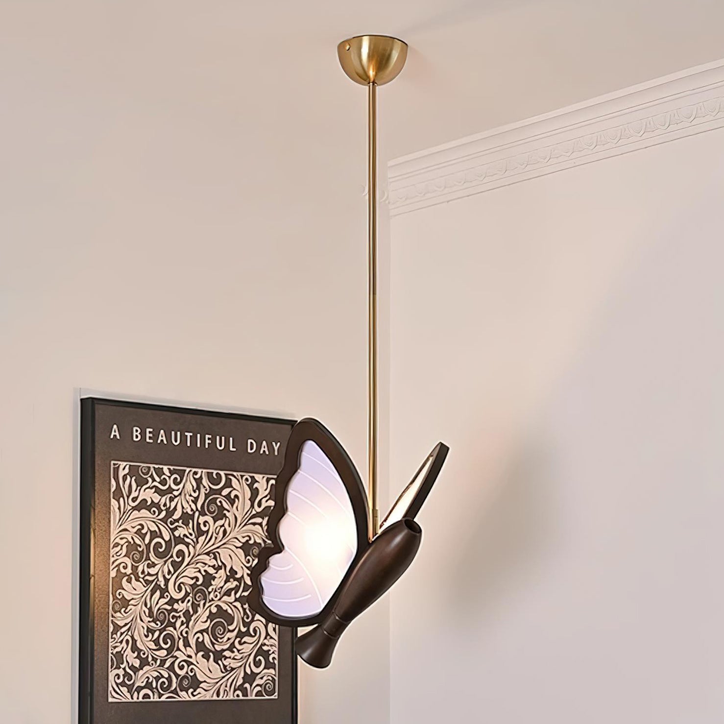 Galileo Butterfly Pendant Lamp Sculptural Ambient - Letslighting