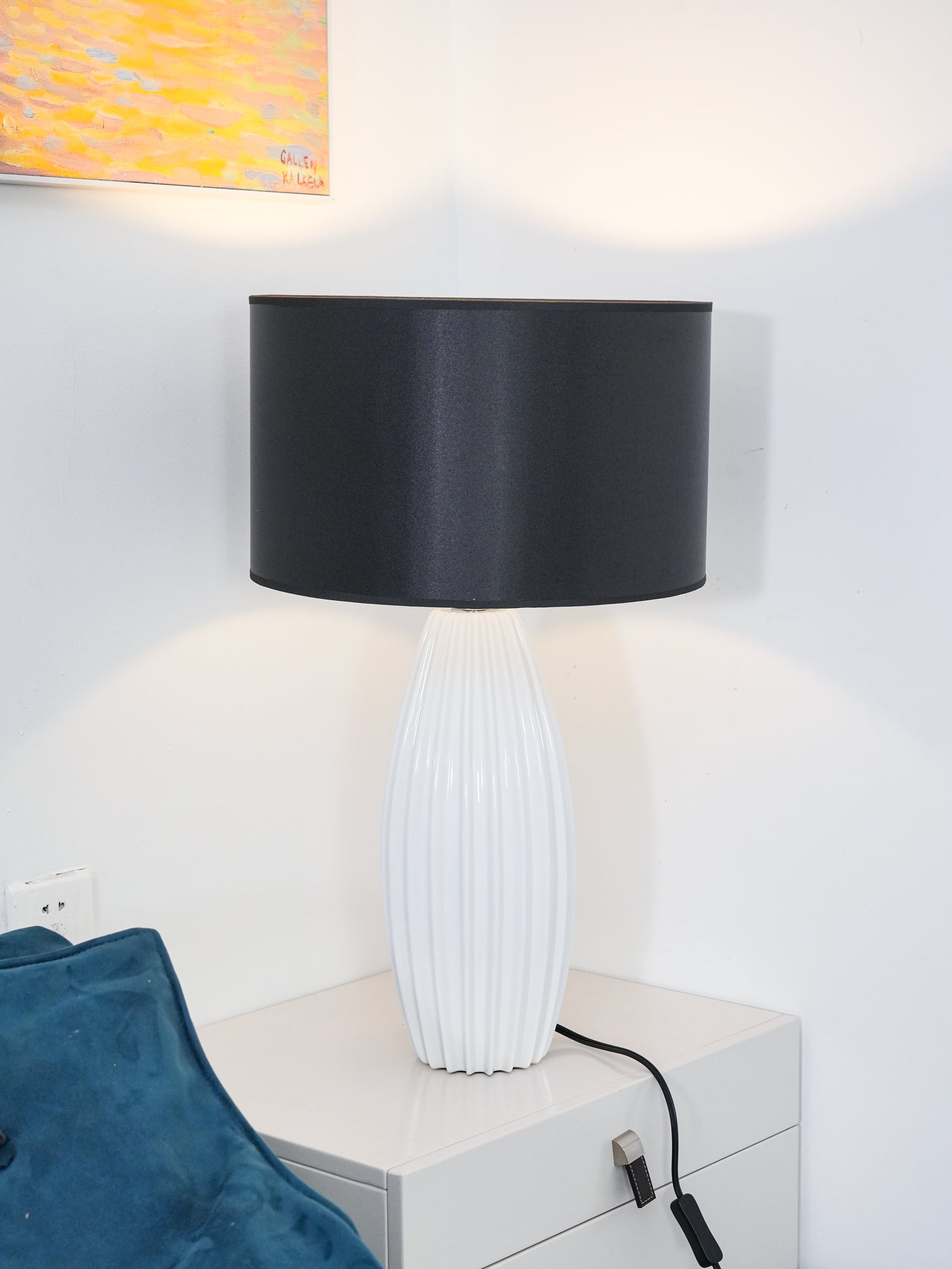 Carlton Modern Ceramics Table Lamp - Letslighting