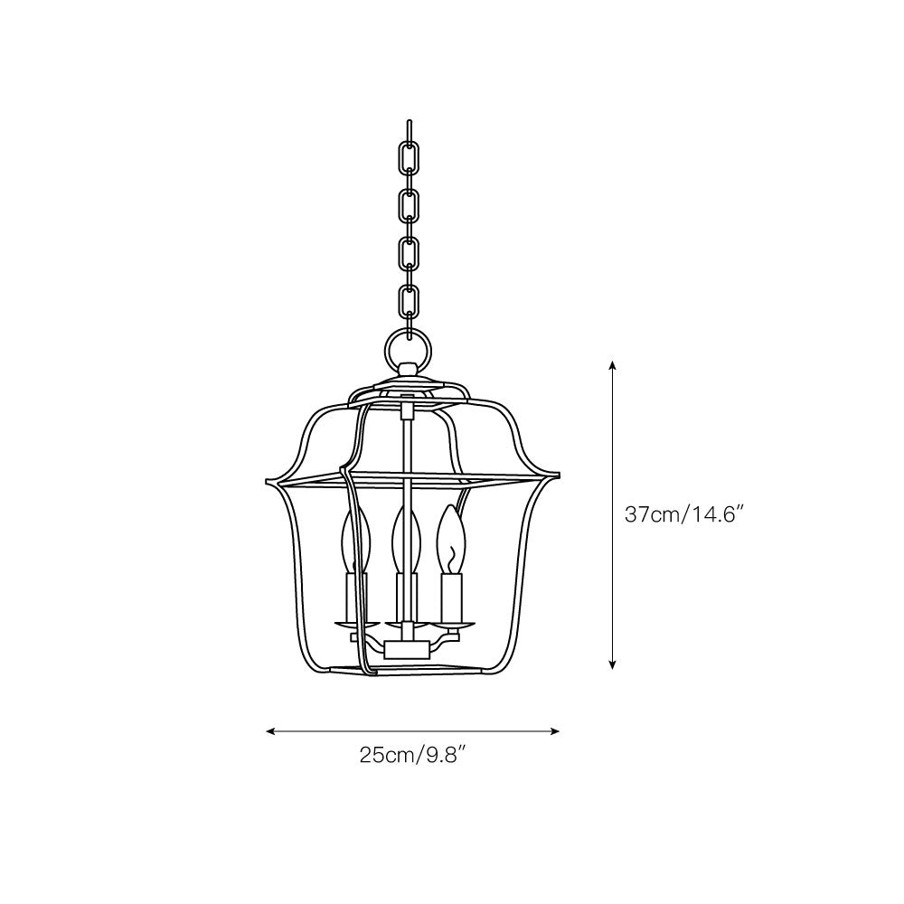Zavenen Vintage Industrial Royal Pendant Lamp - Letslighting