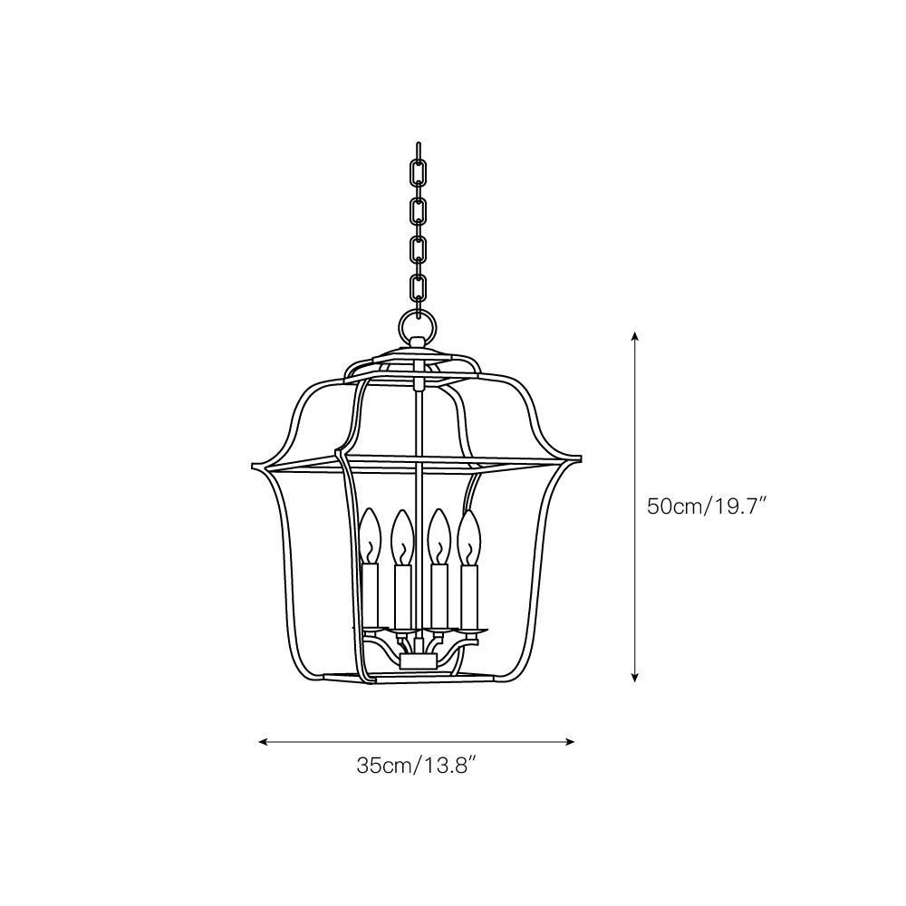 Zavenen Vintage Industrial Royal Pendant Lamp - Letslighting
