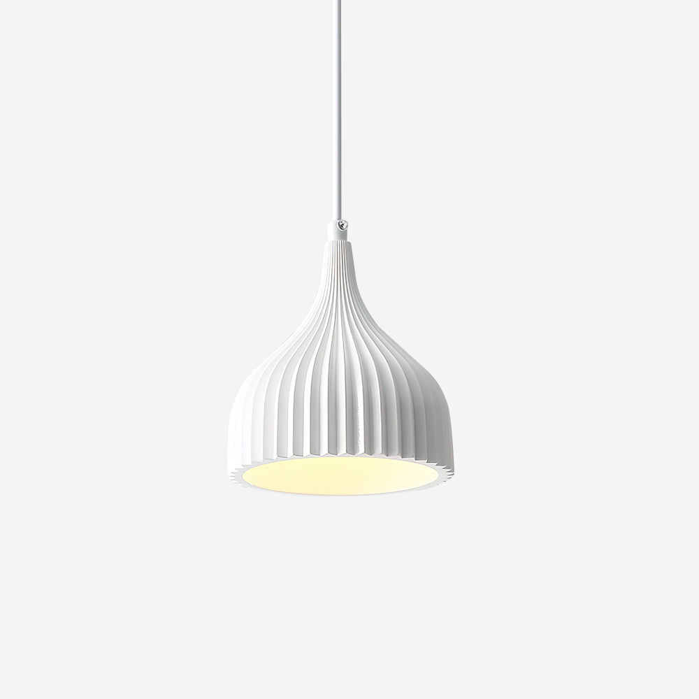 Garay Pendant Lamp Pleated Curved Minimalist - Letslighting