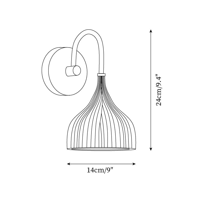 Garay Wall Lamp Graceful - Letslighting