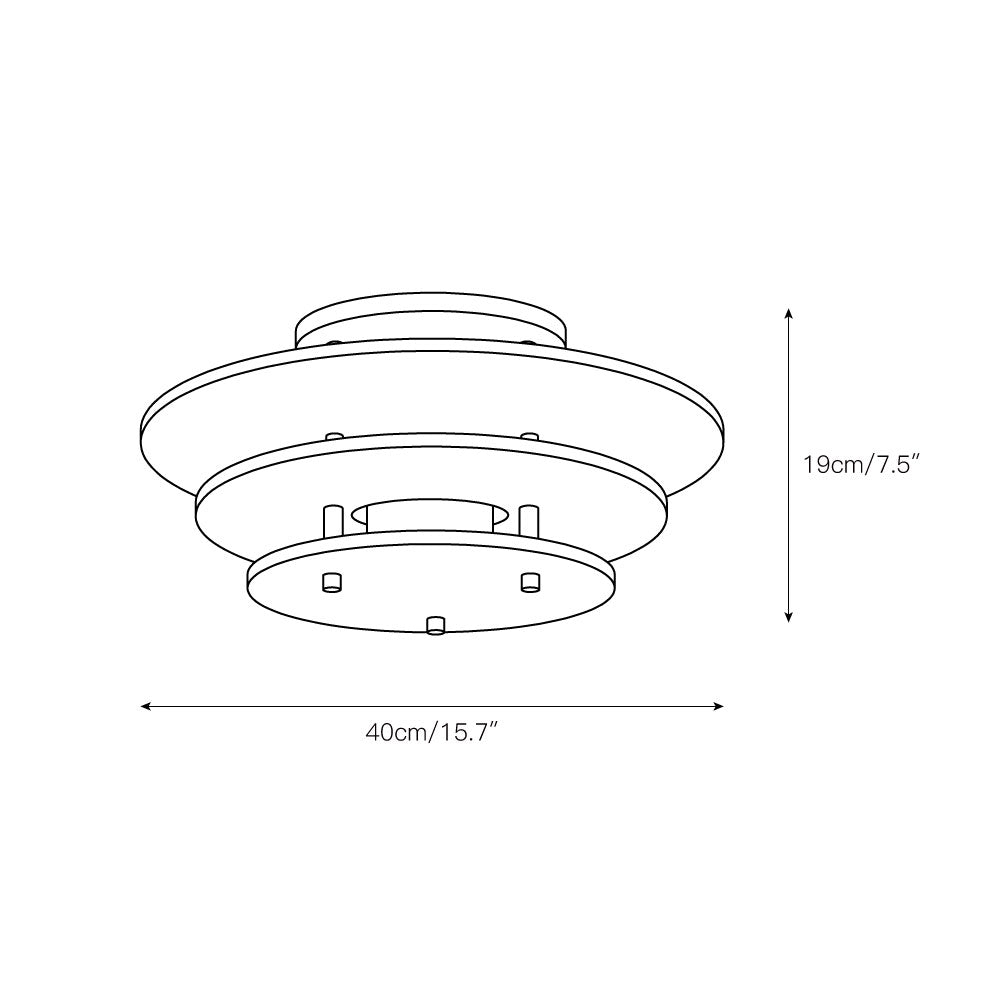 Zovena Modern Minimalist Steel Alabaster Ceiling Lamp - Letslighting