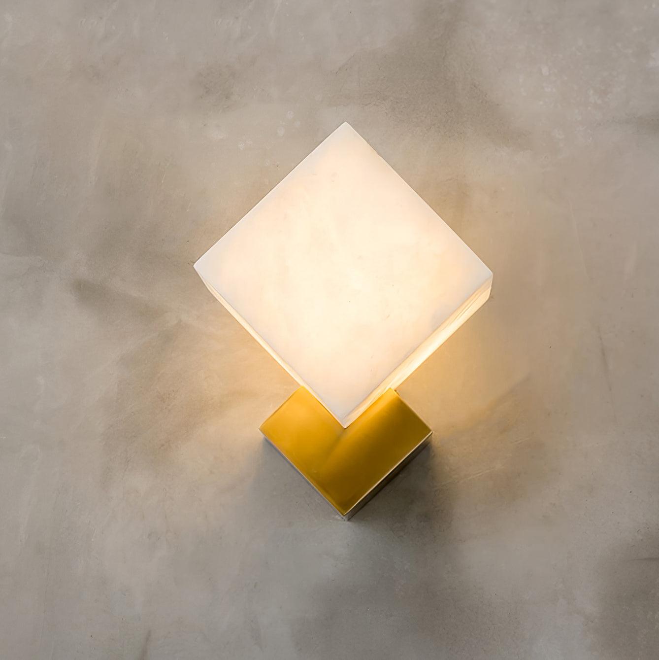 Arden Minimalist Alabaster Wall Light - Letslighting