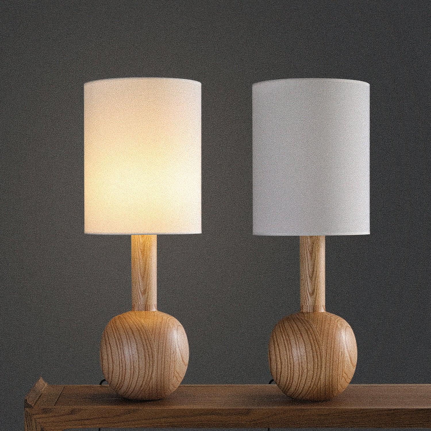 Ovave Wooden Rustic Table Lamp - Letslighting