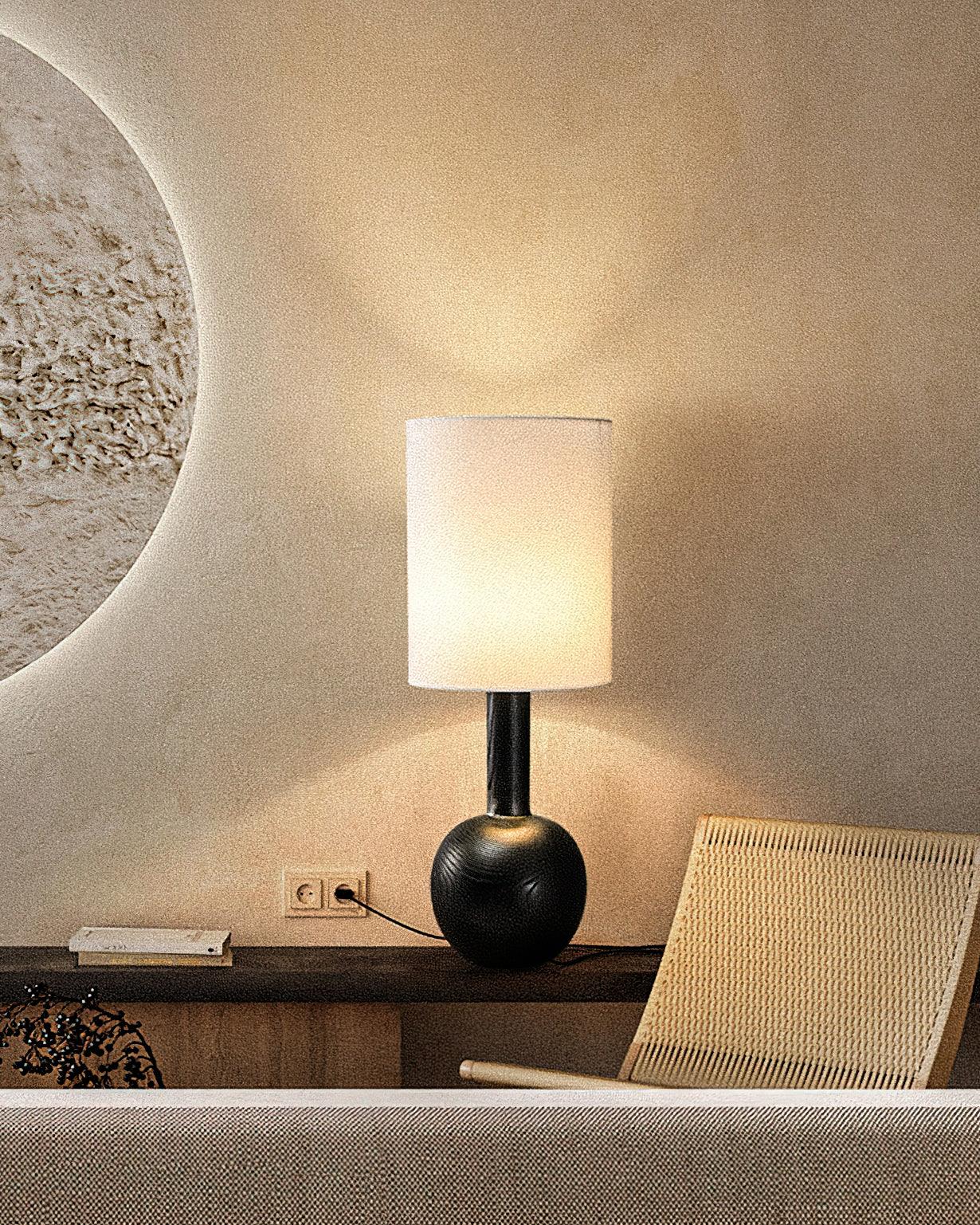 Ovave Wooden Rustic Table Lamp - Letslighting