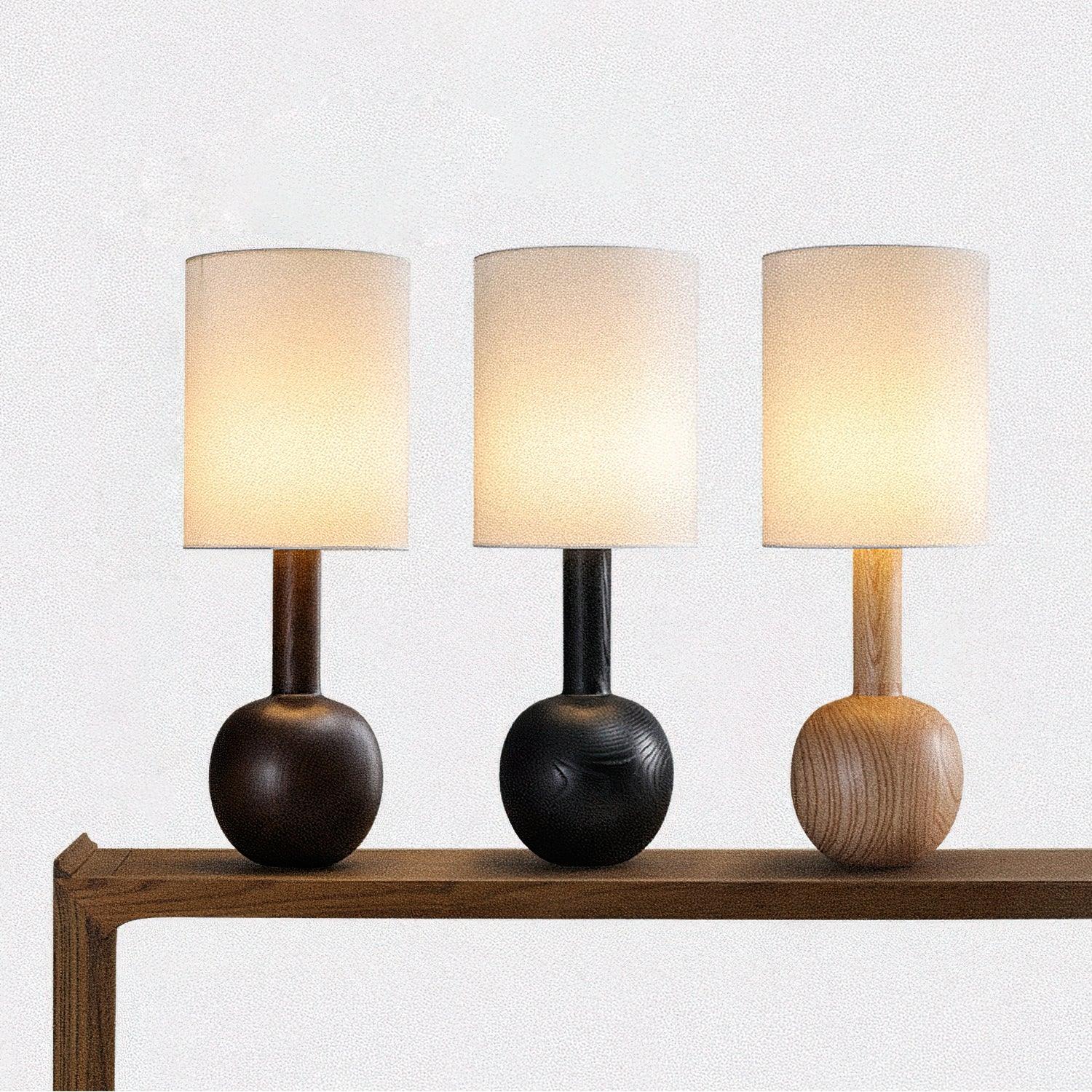 Ovave Wooden Rustic Table Lamp - Letslighting