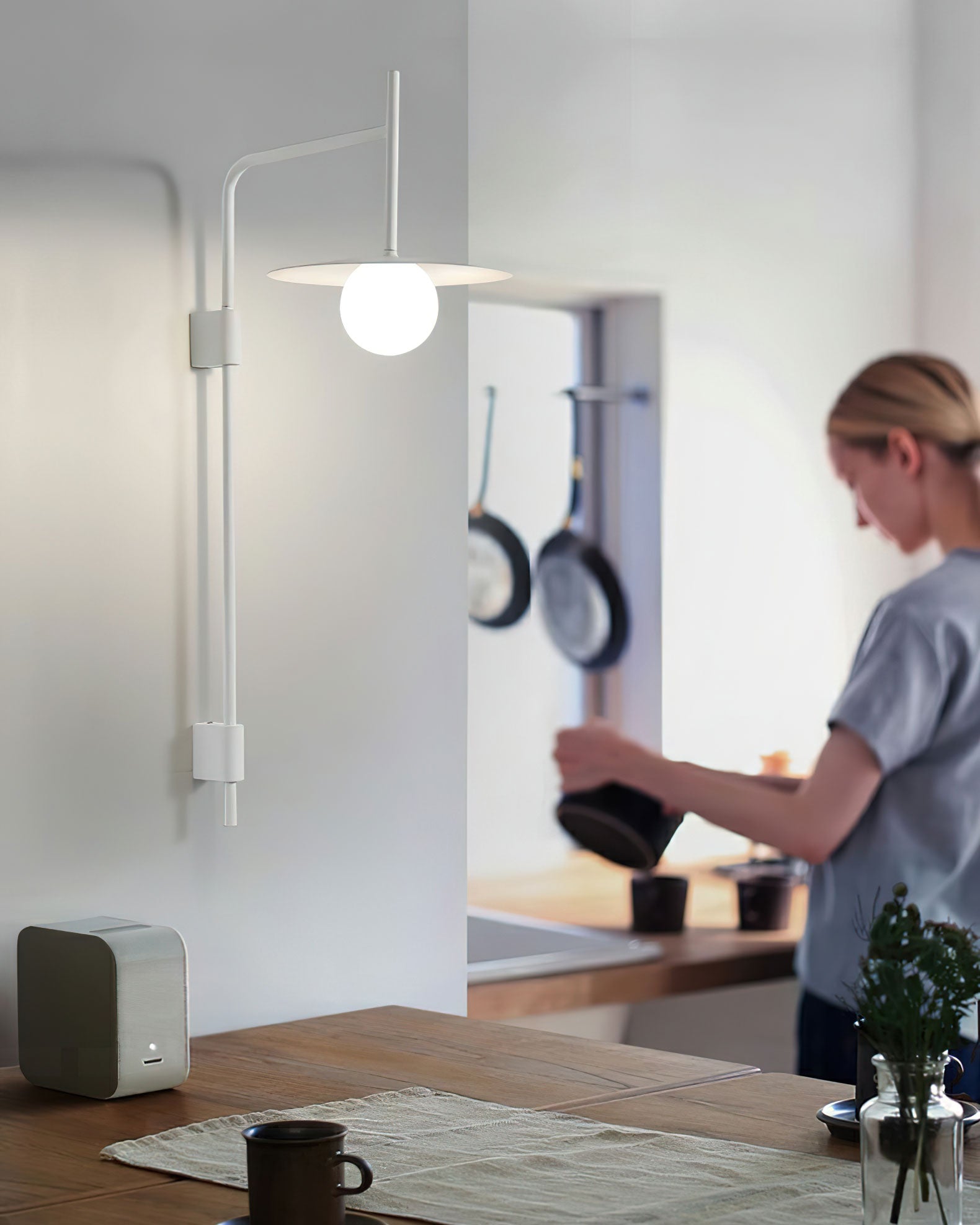 Elsie Wall Light Modern Minimalist Glass - Letslighting