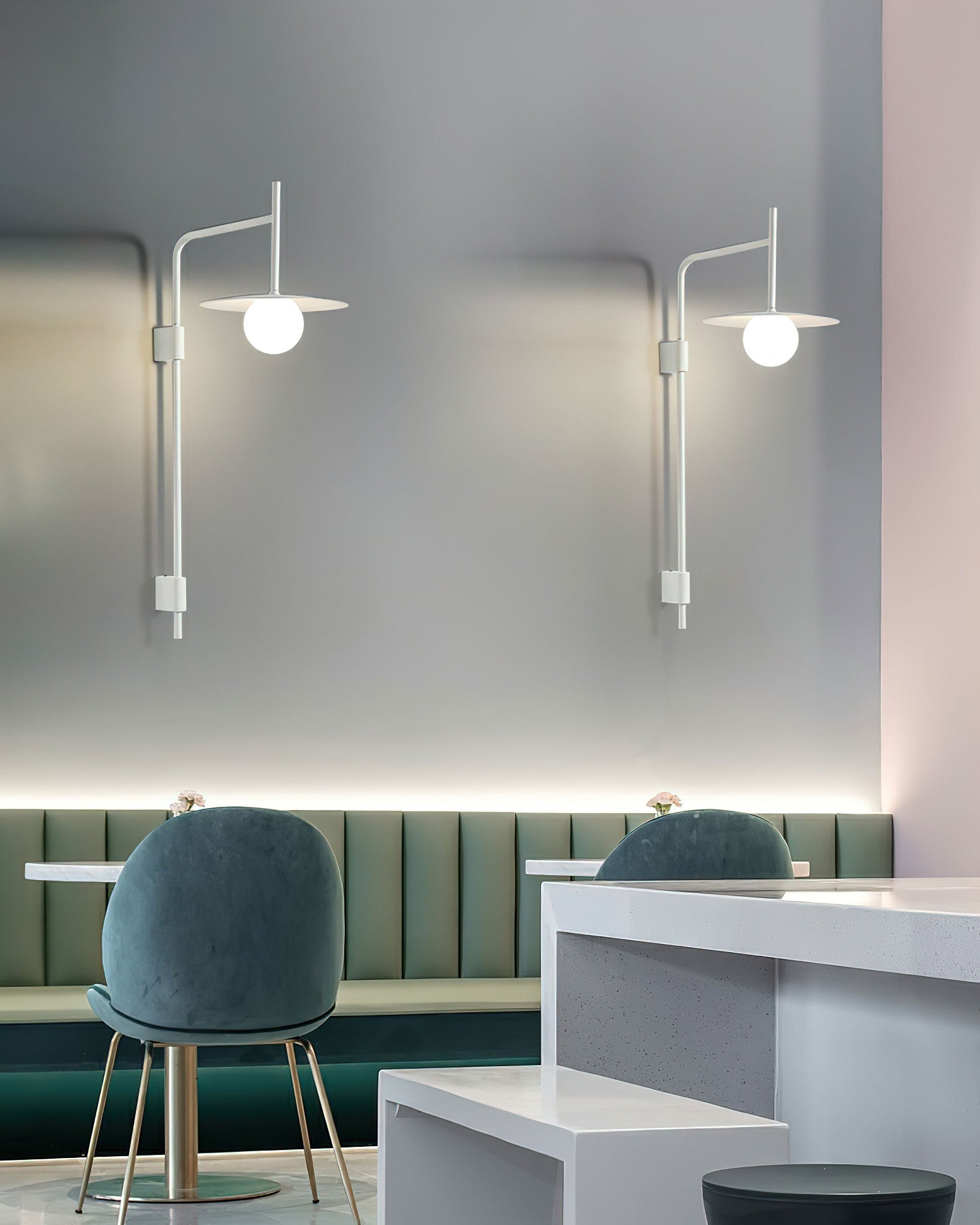 Elsie Wall Light Modern Minimalist Glass - Letslighting